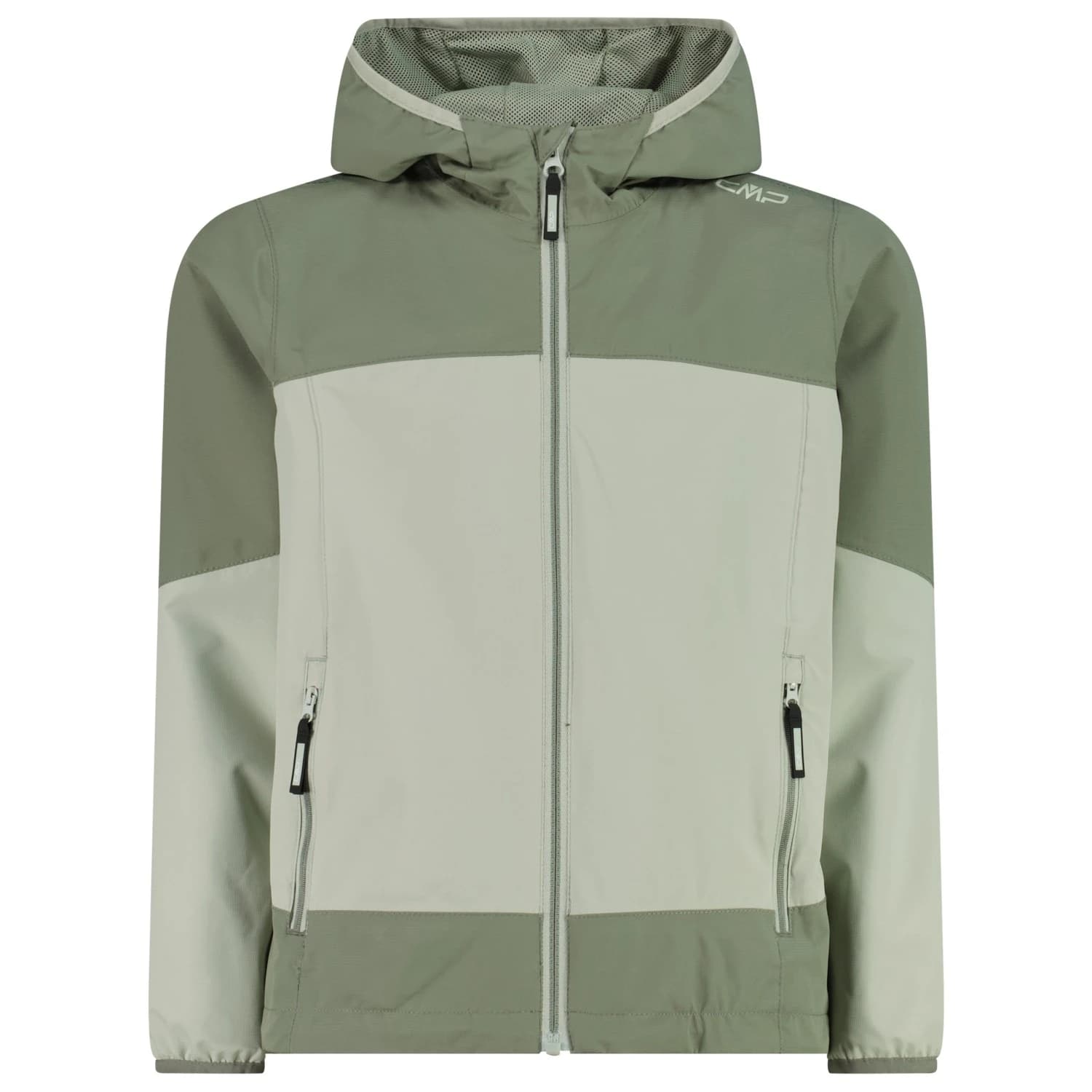 Водоустойчиво яке CMP Girl's Jacket Fix Hood Ripstop Waterproof jacket - Avocado