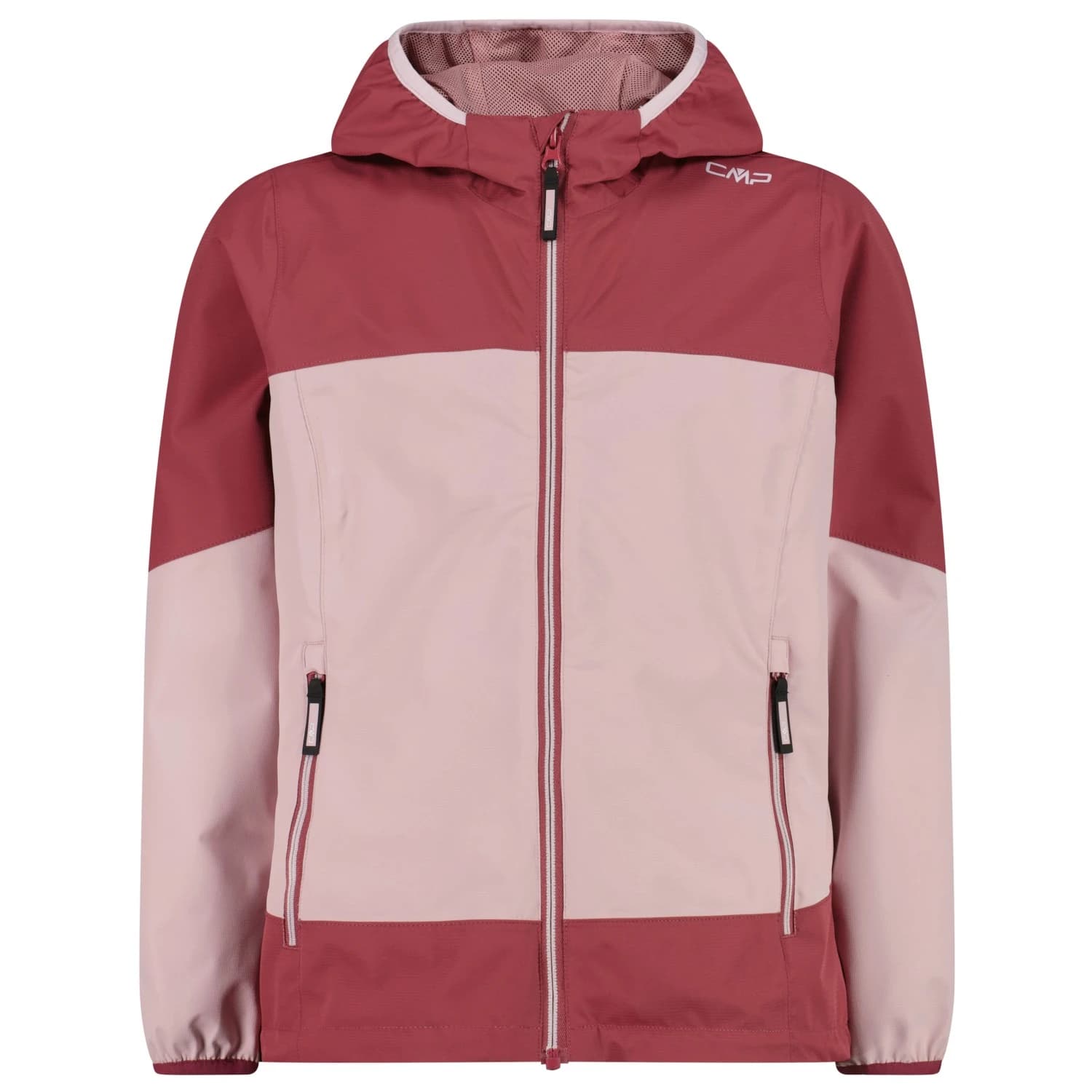 Водоустойчиво яке CMP Girl's Jacket Fix Hood Ripstop Waterproof jacket - Peony