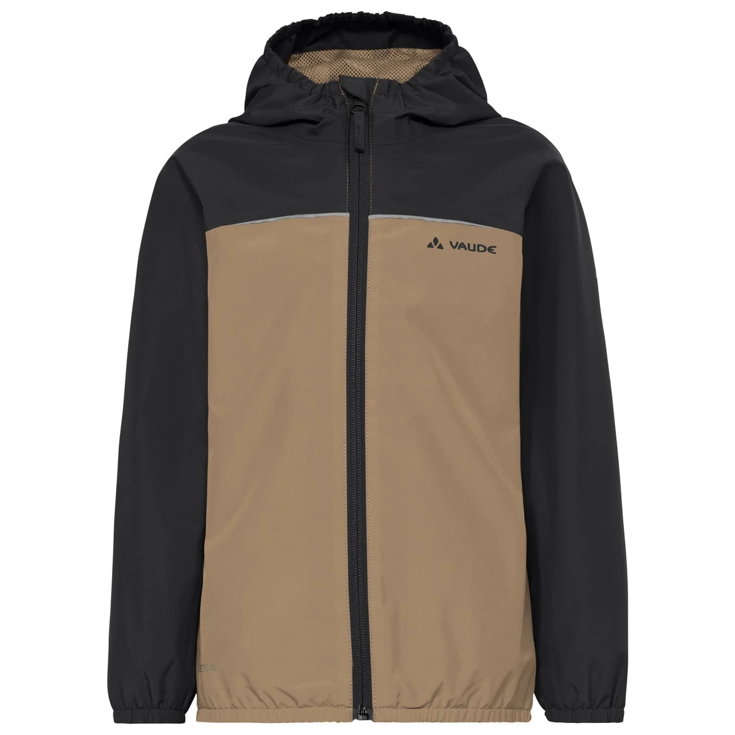 Детско водоустойчиво яке Vaude Kid's Turaco Jacket III Waterproof jacket - Black / Oat