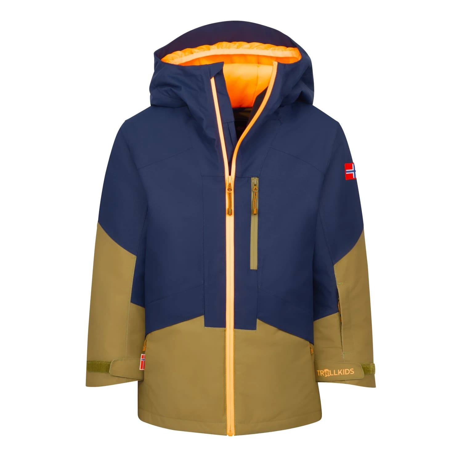 Детско ски яке Trollkids Kid's Kongsberg Jacket Winter jacket - Spruce Green / Navy