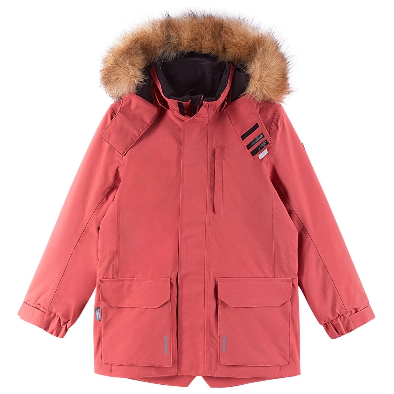 Детско зимно яке Reima Kid's Ajaton Winter jacket - Red Clay