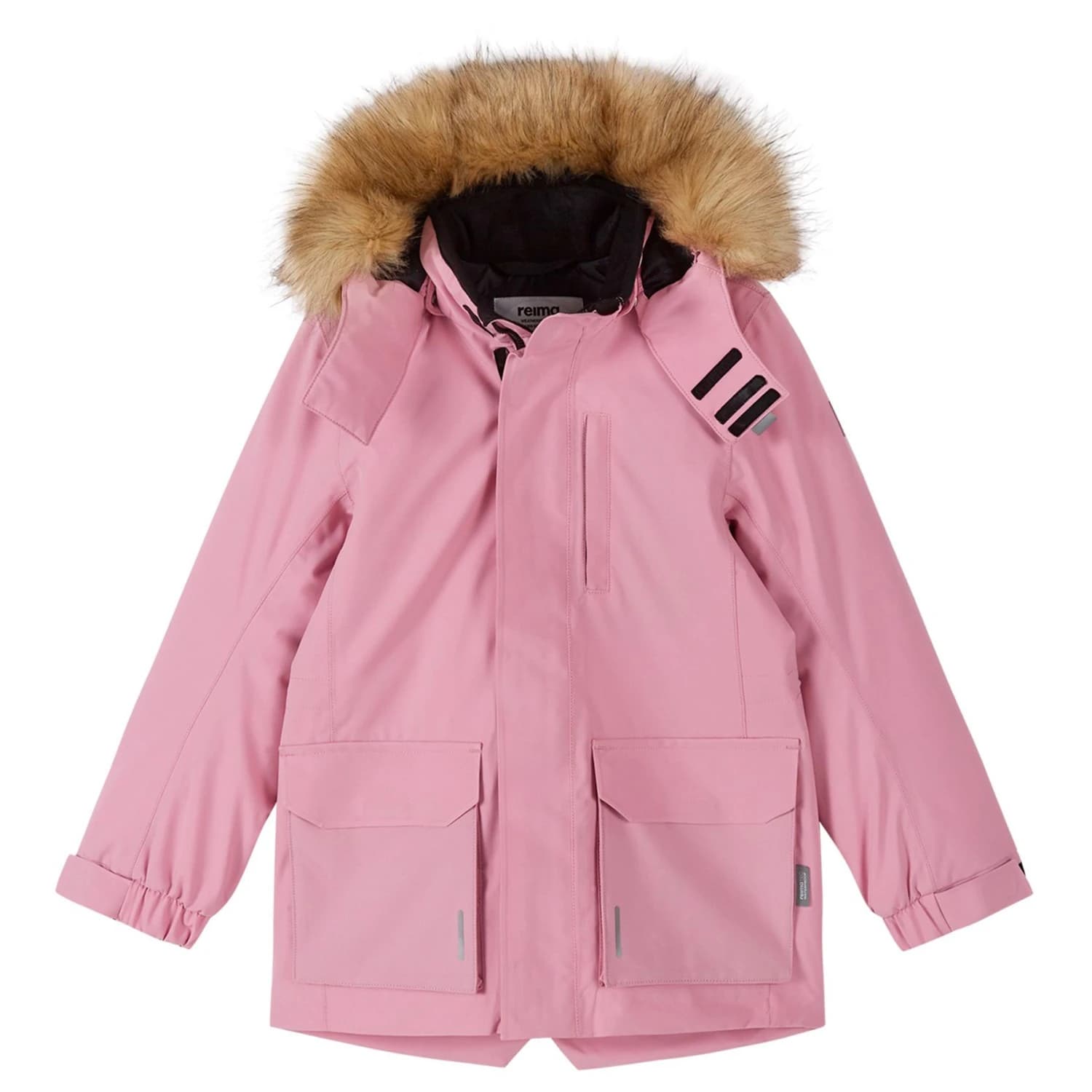 Детско зимно яке Reima Kid's Ajaton Winter jacket - Grey Pink