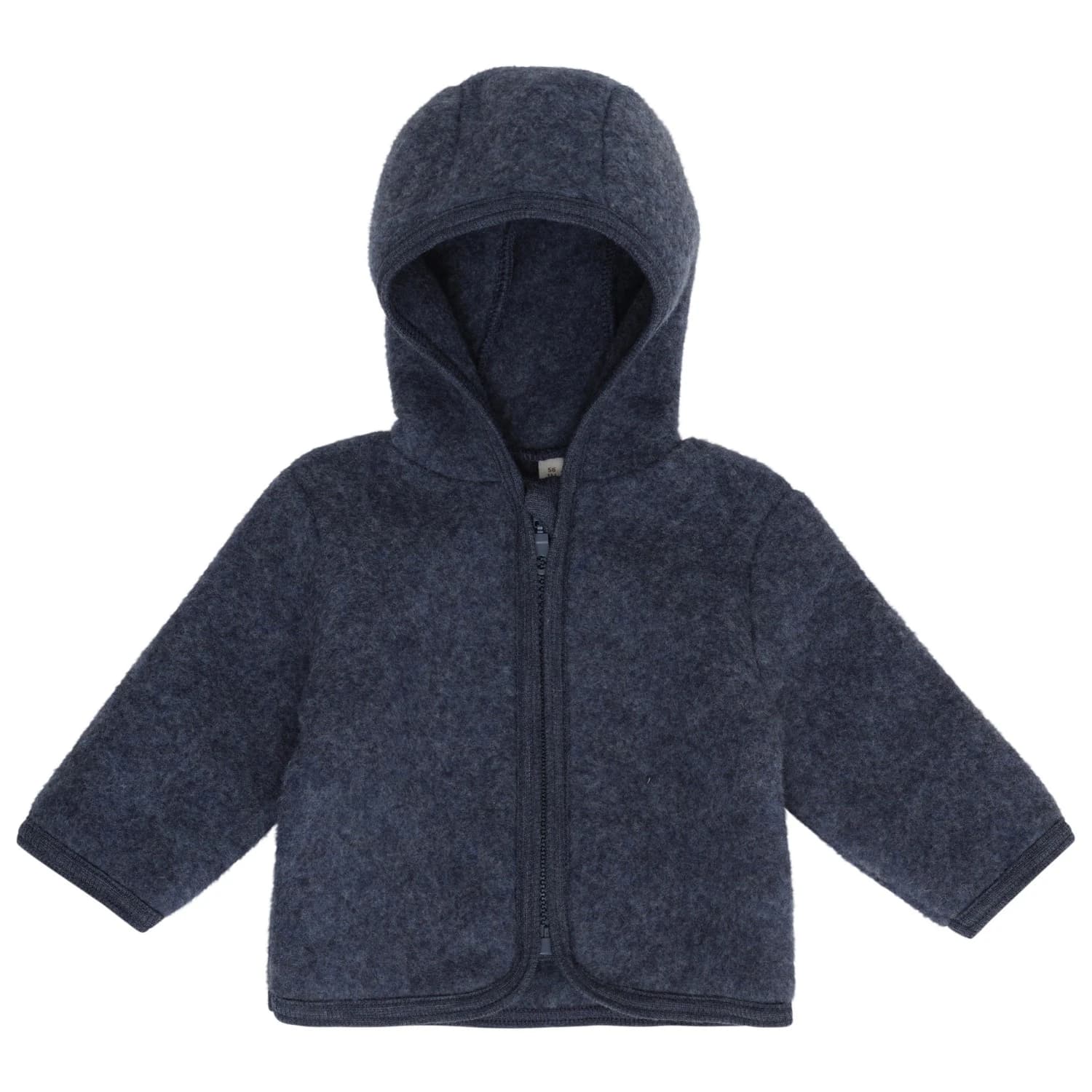 Вълнено яке Huttelihut Baby's Jacket Wool Fleece Merino jacket - Ombre Blue Melange