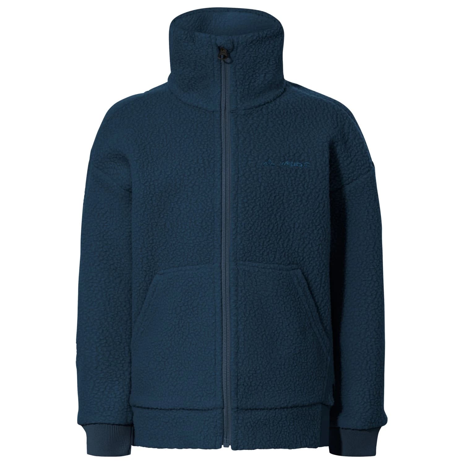 Детско поларено яке Vaude Kid's Manukau Fleece Jacket II Fleece jacket - Dark Sea