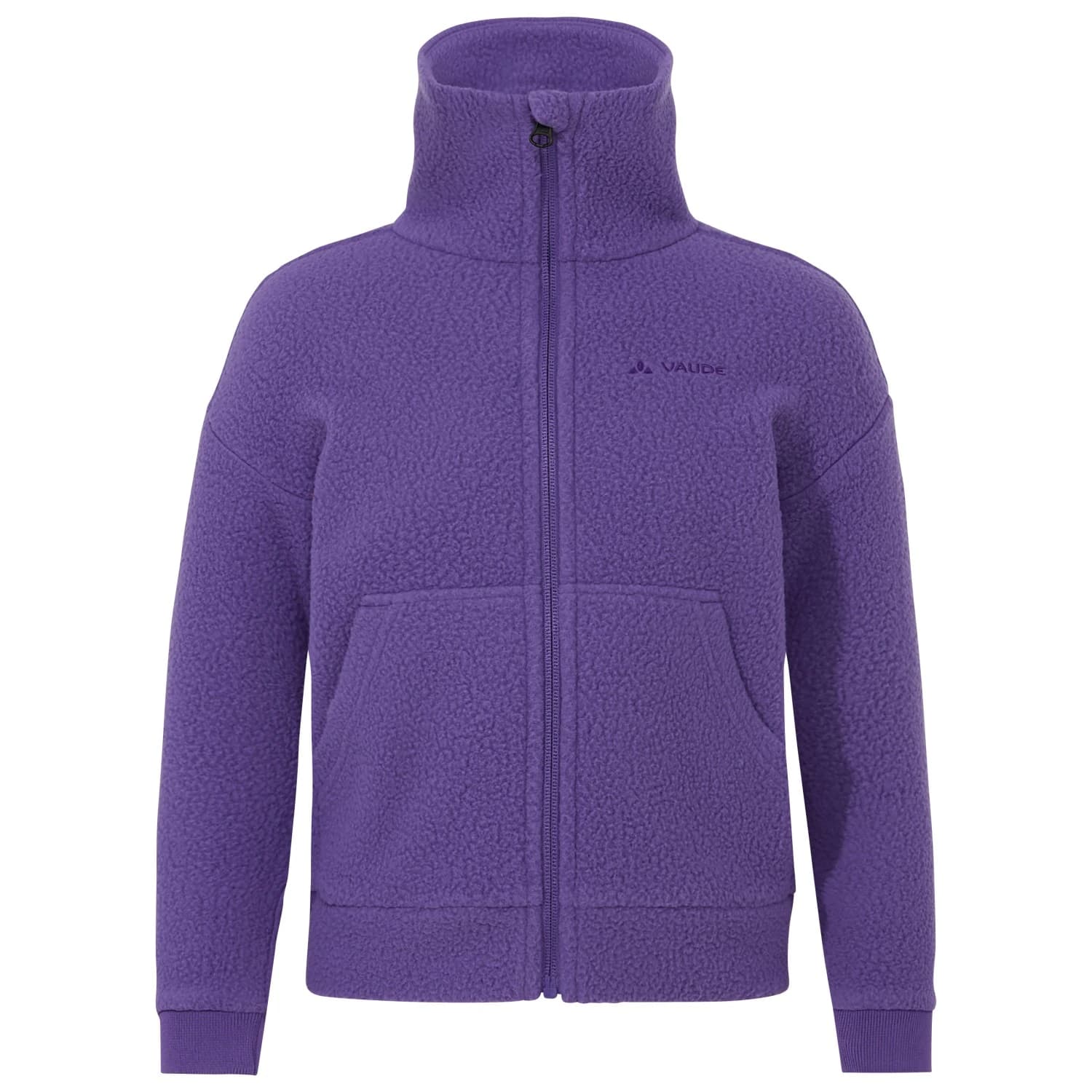 Детско поларено яке Vaude Kid's Manukau Fleece Jacket II Fleece jacket - Deep Plum