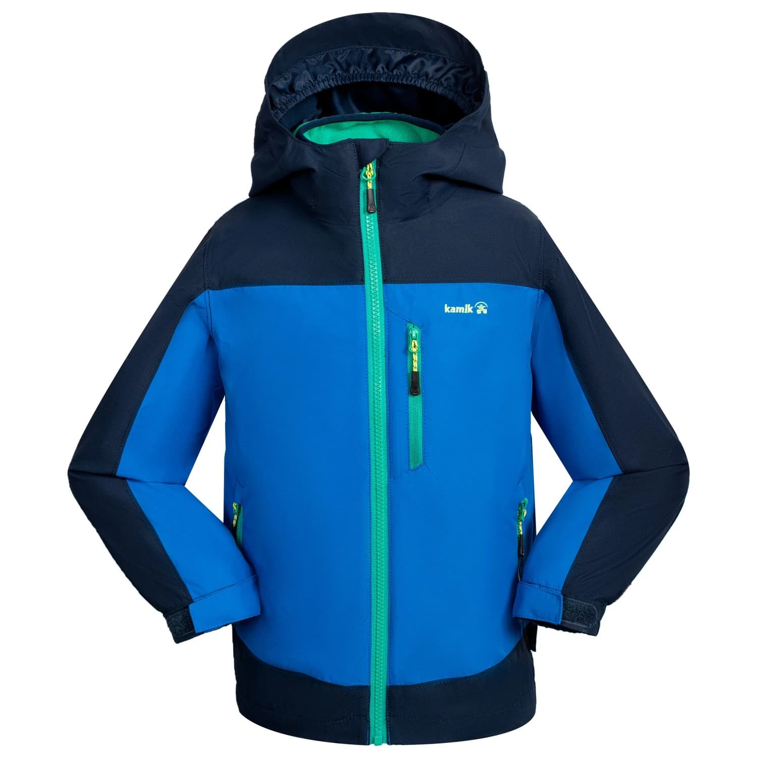 Детско водоустойчиво яке Kamik Kid's Malik Waterproof jacket - Royal / Midnight