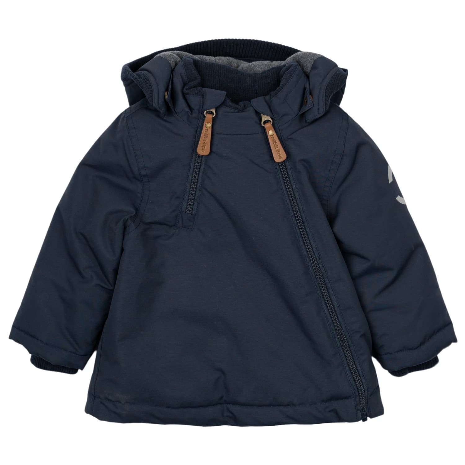 Зимно яке Mikk-Line Baby's Nylon Jacket Solid Winter jacket - Blue Nights