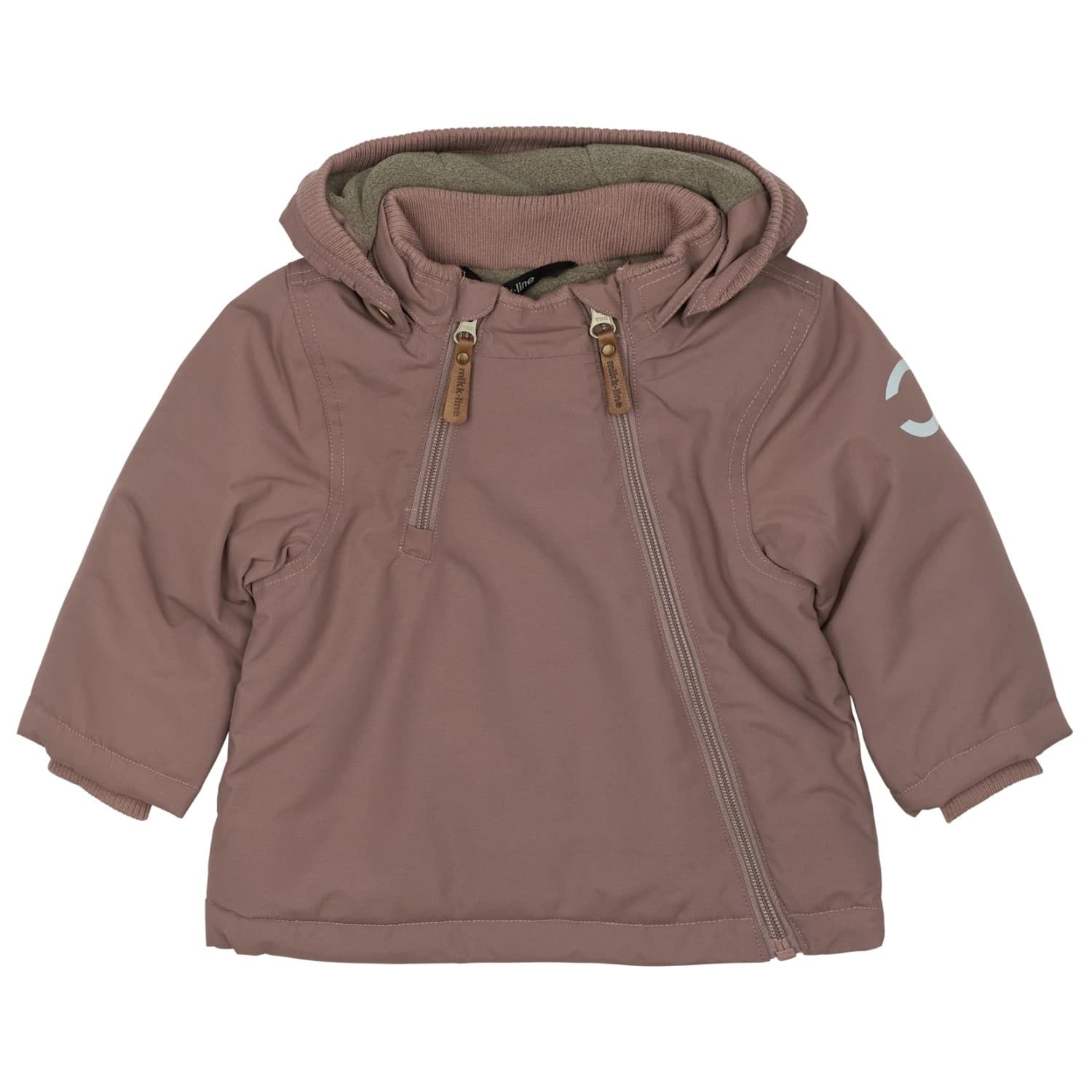 Зимно яке Mikk-Line Baby's Nylon Jacket Solid Winter jacket - Twilight Mauve