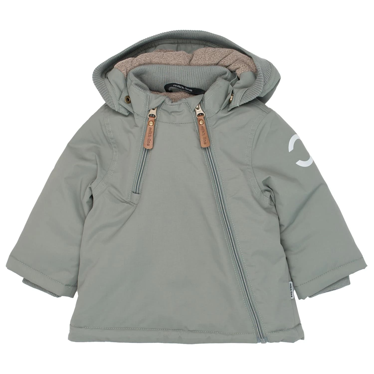 Зимно яке Mikk-Line Baby's Nylon Jacket Solid Winter jacket - Sedona Sage