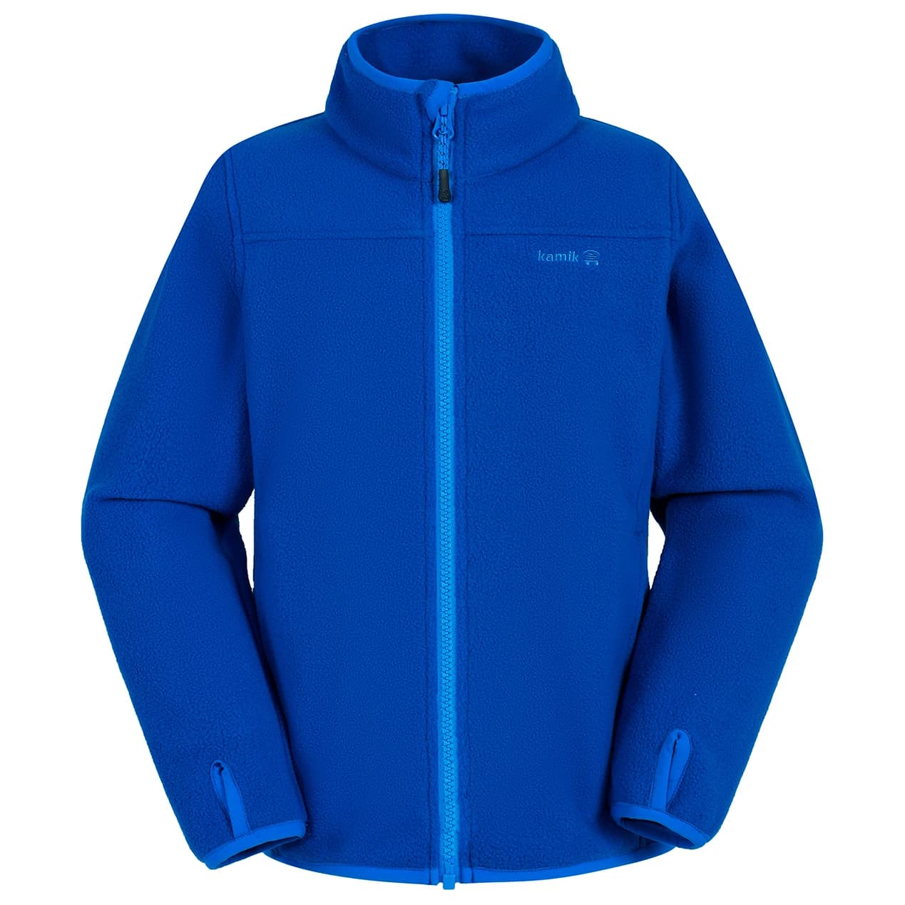 Детско поларено яке Kamik Kid's Ridley Fleece jacket - Blue / Sea