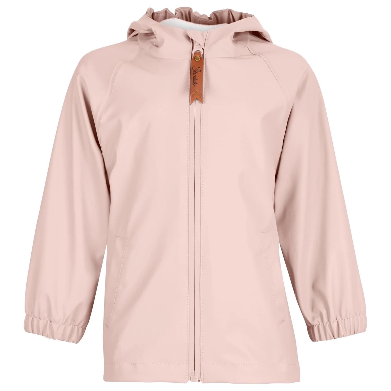 Детско водоустойчиво яке Sterntaler Kids' Unlined Rain Jacket Plain Waterproof jacket - Zartrosa