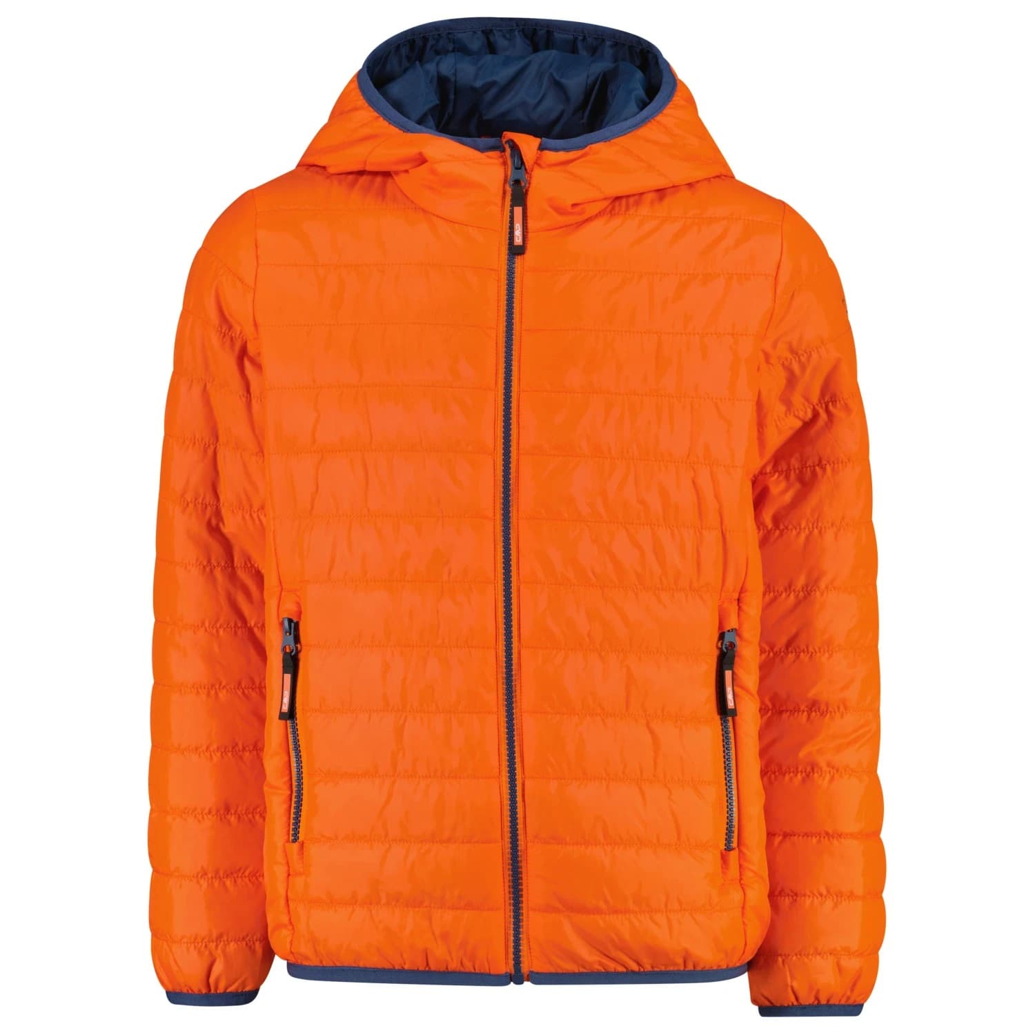Детско синтетично яке CMP Kid's Jacket Fix Hood Synthetic jacket - Carrot