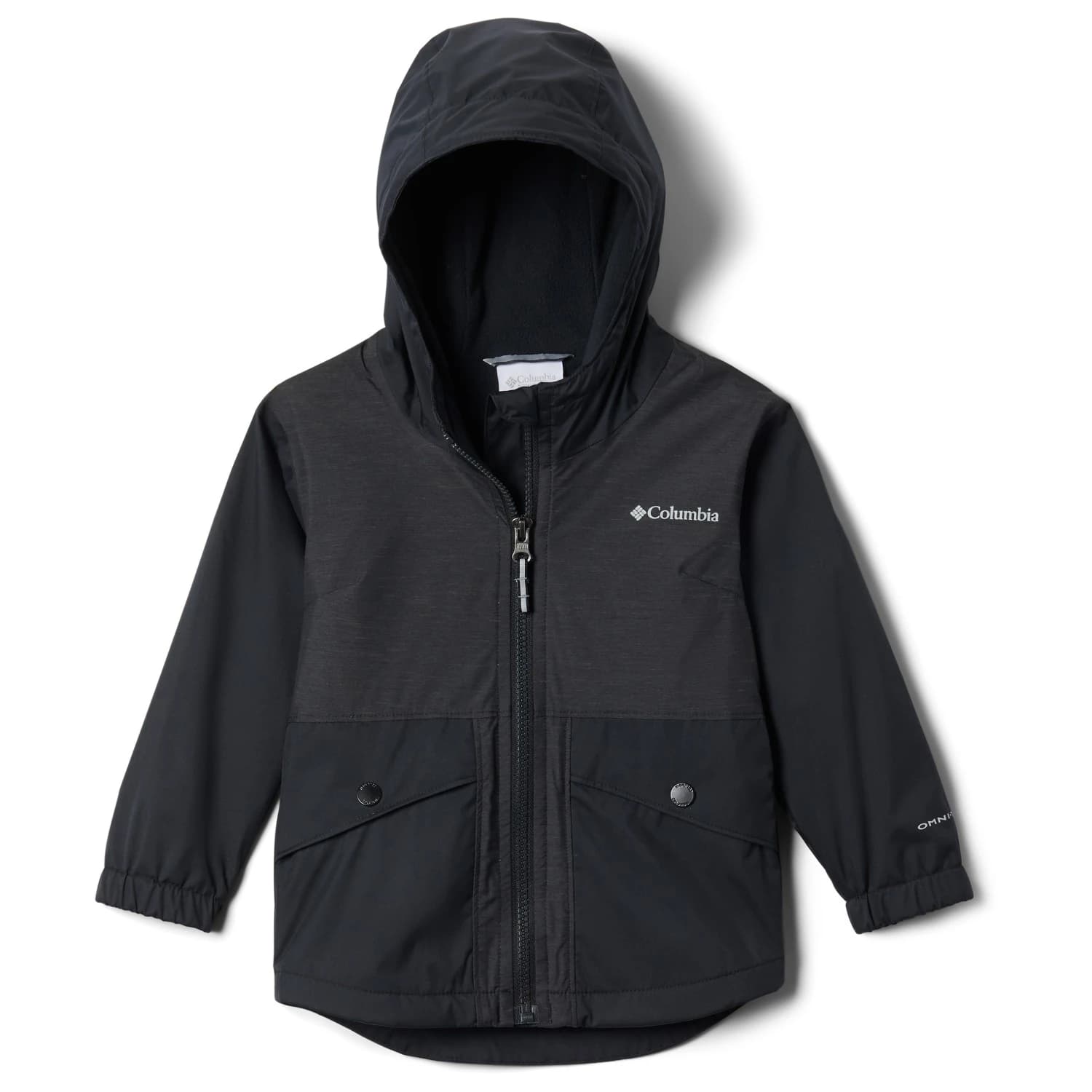 Детско водоустойчиво яке Columbia Kid's Rainy Trails II Fleece Lined Jacket Waterproof jacket - Black