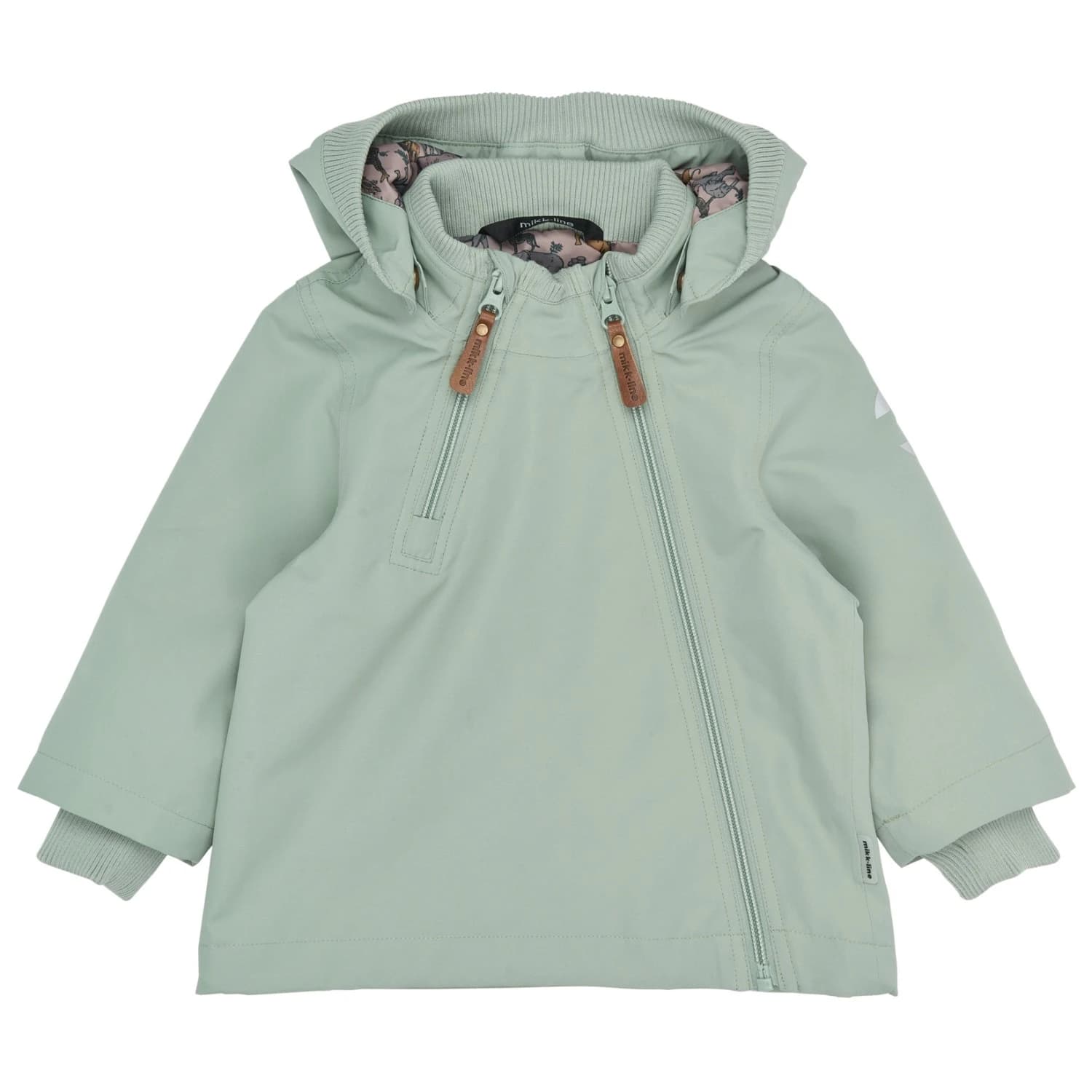 Детско ежедневно яке Mikk-Line Kid's Polyester Baby Jacket Casual jacket - Green Milieu