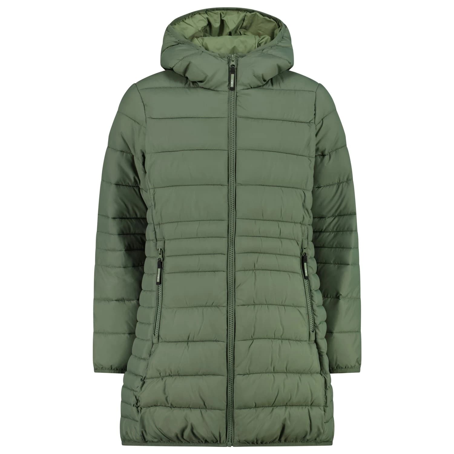 Палто CMP Girl's Down Coat Fix Hood Taffeta Coat - Salvia