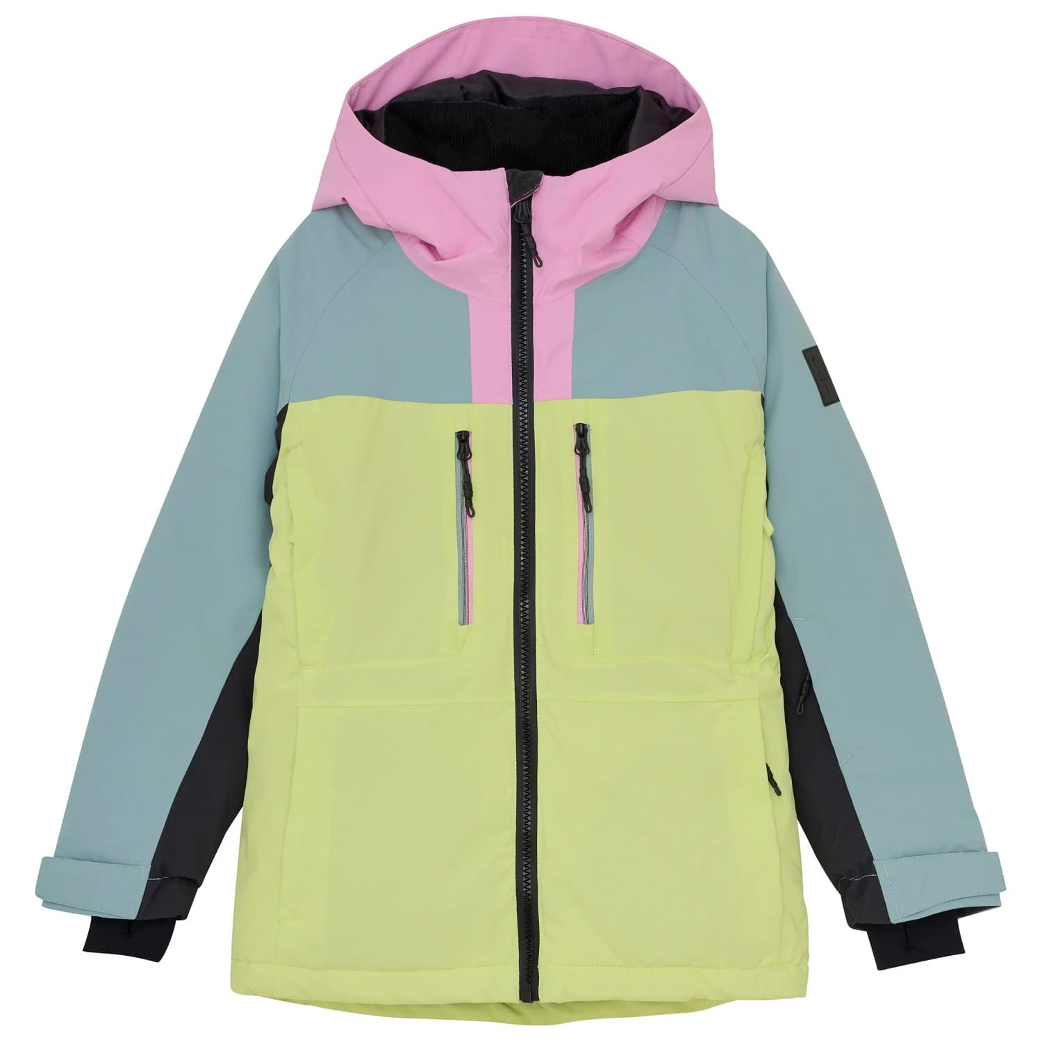 Детско ски яке Color Kids junior's Ski Jacket Colorblock Ski jacket - Shadow Lime