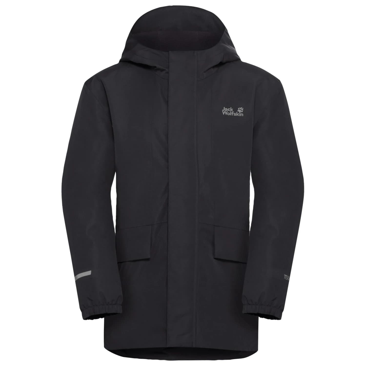 Детско зимно яке Jack wolfskin Kid's Canvey Jacket Winter jacket - Black