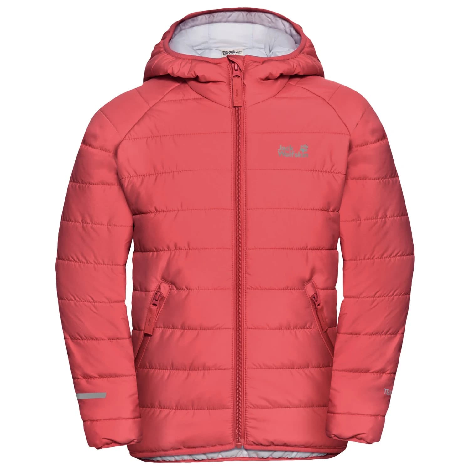 Детско зимно яке Jack wolfskin Kid's Zenon Jacket Winter jacket - Sunset Coral
