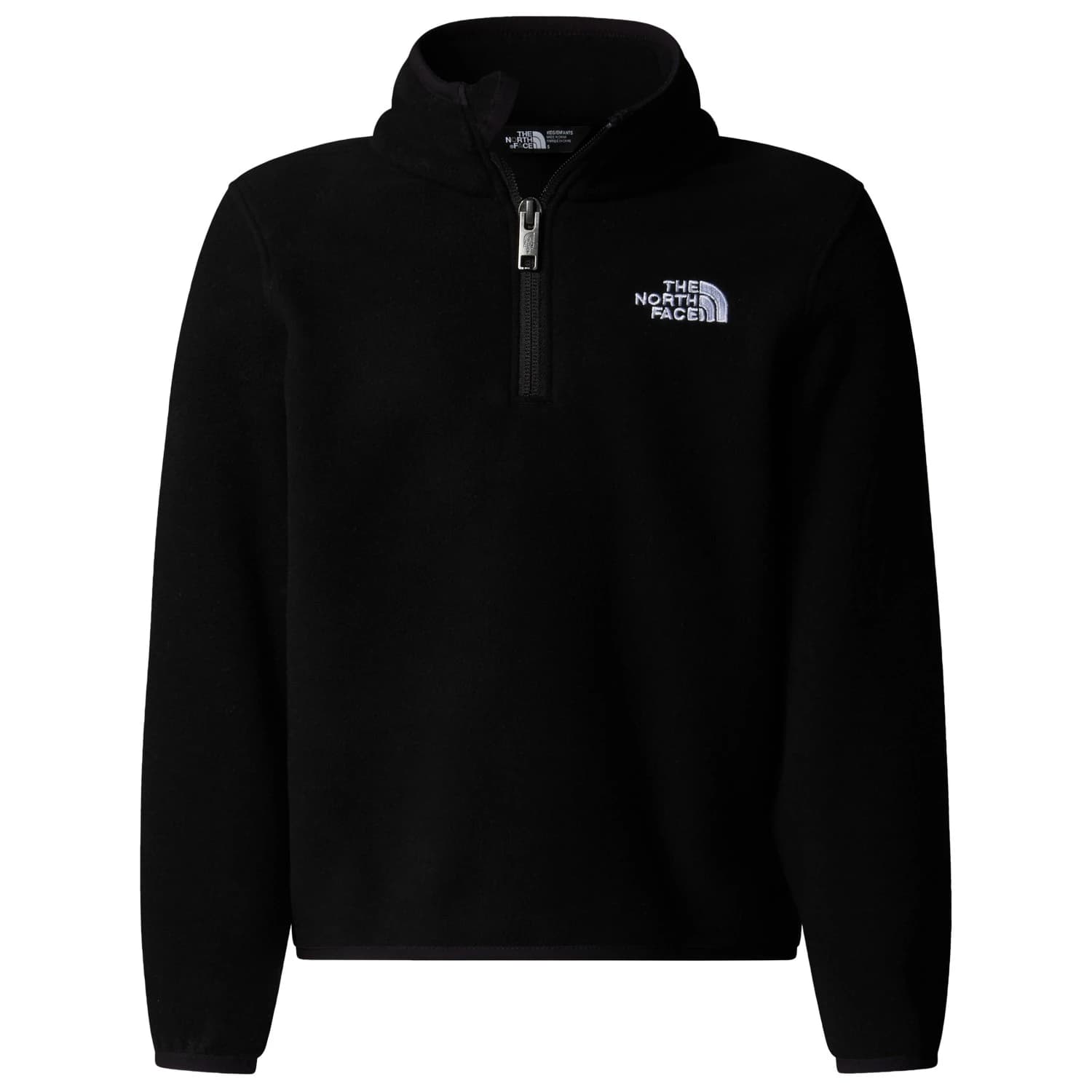 Детско поларено яке The North Face Kid's Glacier 1/4 Zip Pullover Fleece jumper - TNF Black
