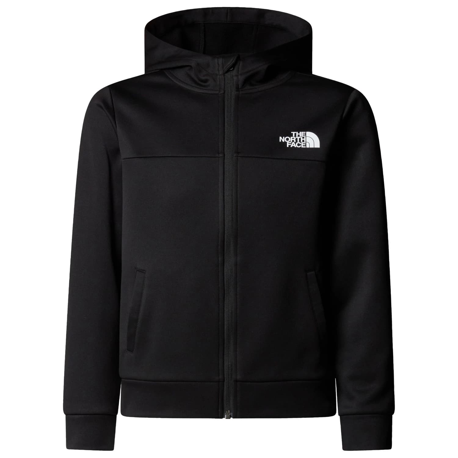 Ежедневно яке The North Face Teen's Reaxion Fullzip Hoodie Casual jacket - TNF Black