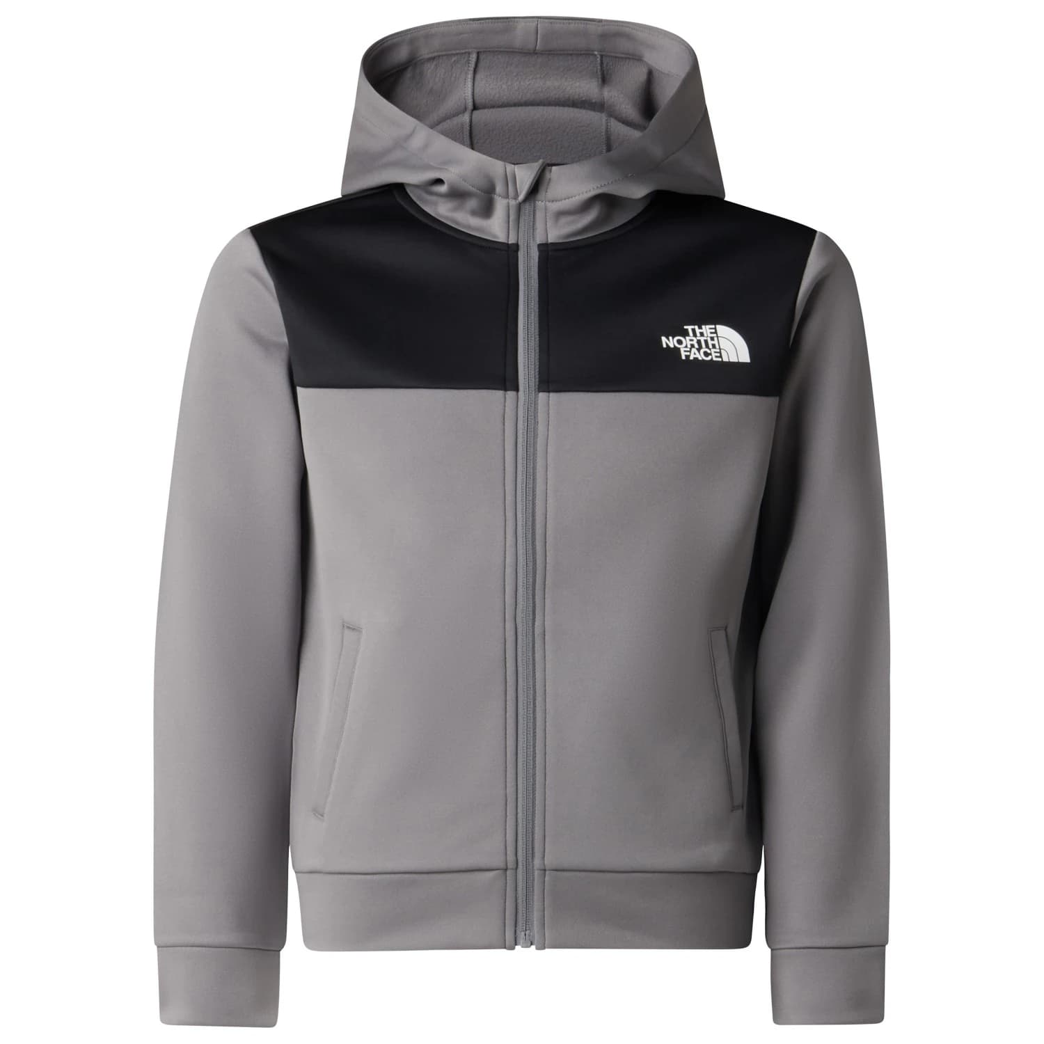 Ежедневно яке The North Face Teen's Reaxion Fullzip Hoodie Casual jacket - Smoked Pearl
