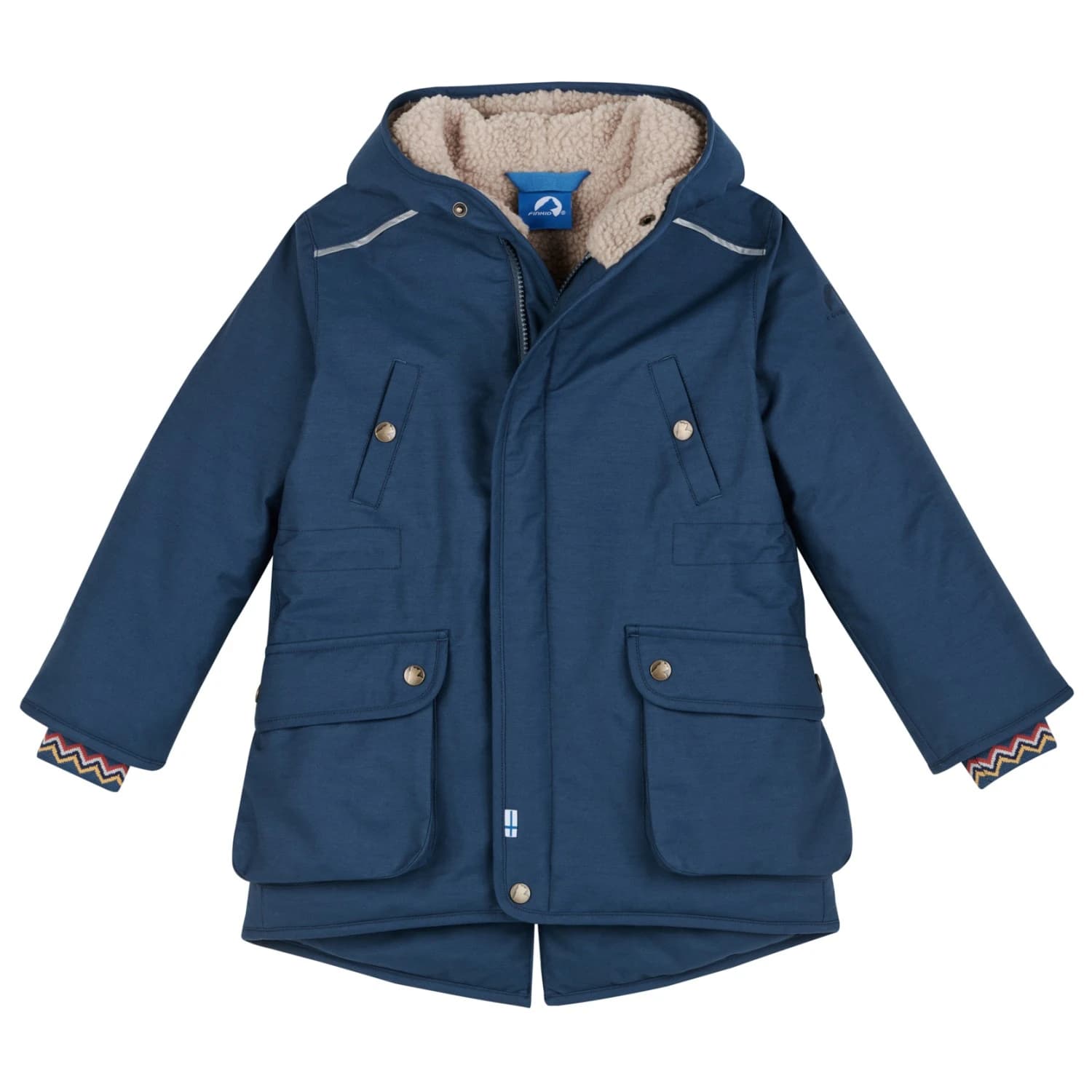 Детско яке парка Finkid Kid's Tuulikki Baltik Winter jacket - Denim