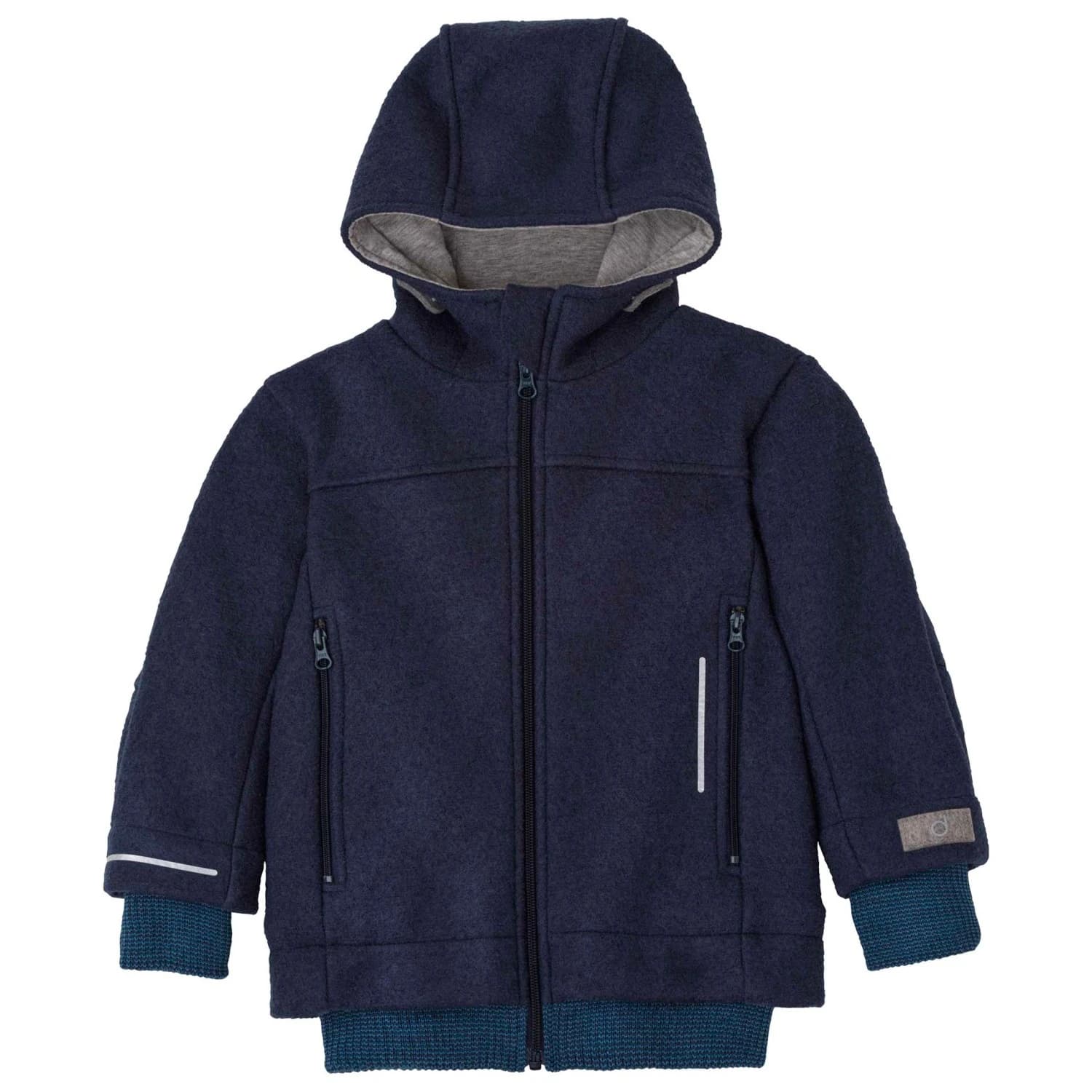 Детско вълнено яке disana Kid's Outdoor-Jacke Wool jacket - Indigo