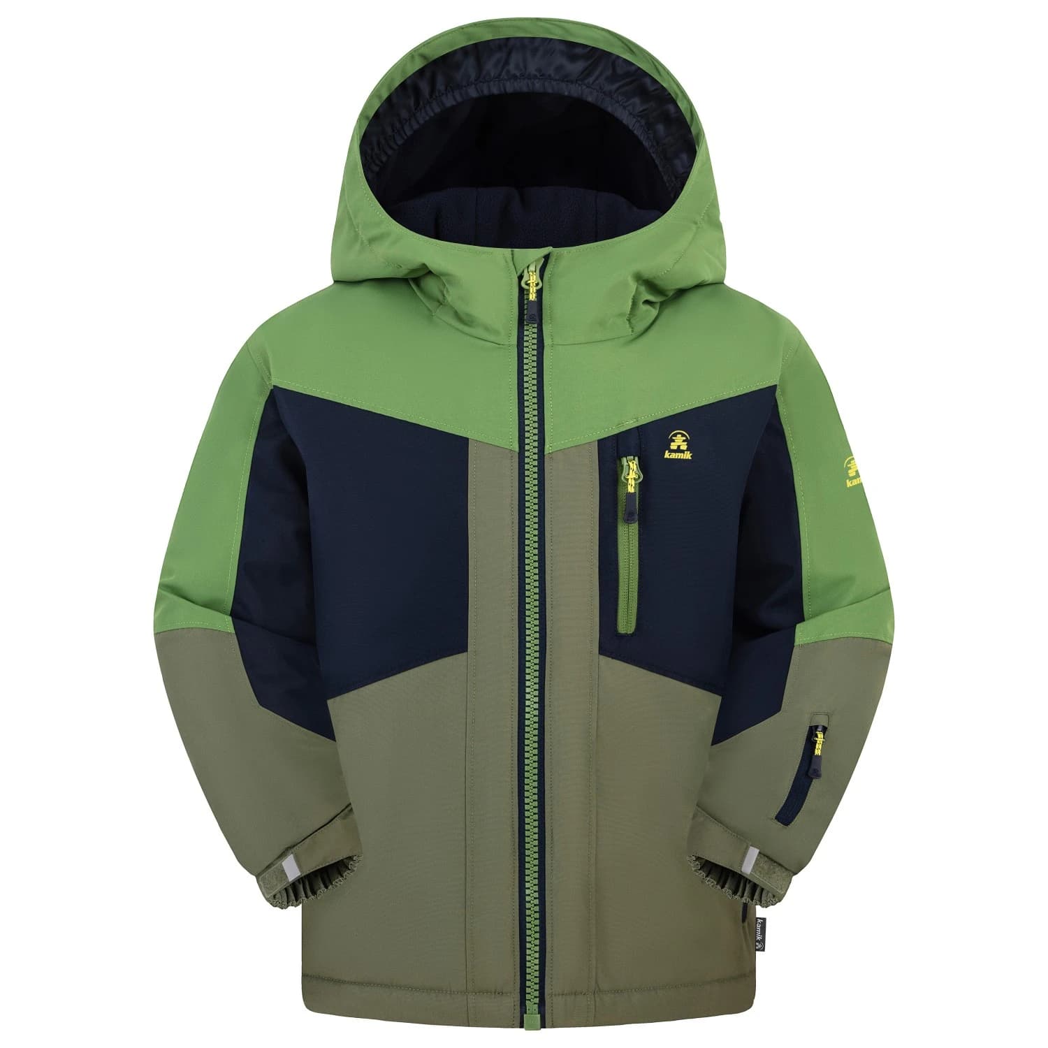Детско ски яке Kamik Kid's Duke Ski jacket - Clover