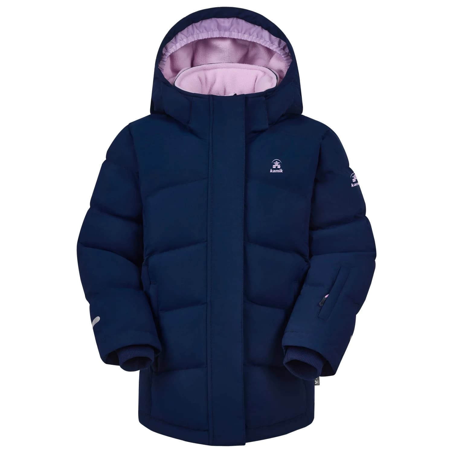 Детско яке парка Kamik Kid's Millie Synthetic jacket - Midnight