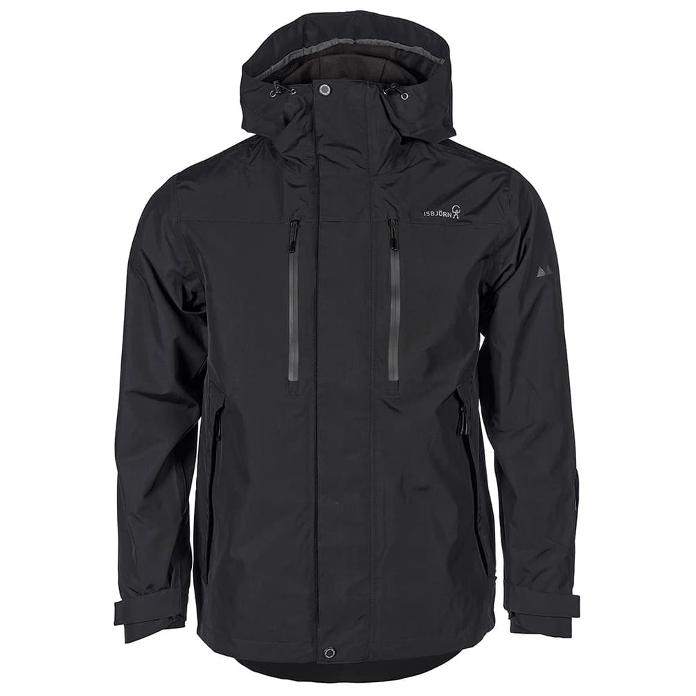 Водоустойчиво яке Isbjörn Teen's Tripod Hardshell Jacket Ski jacket - Black