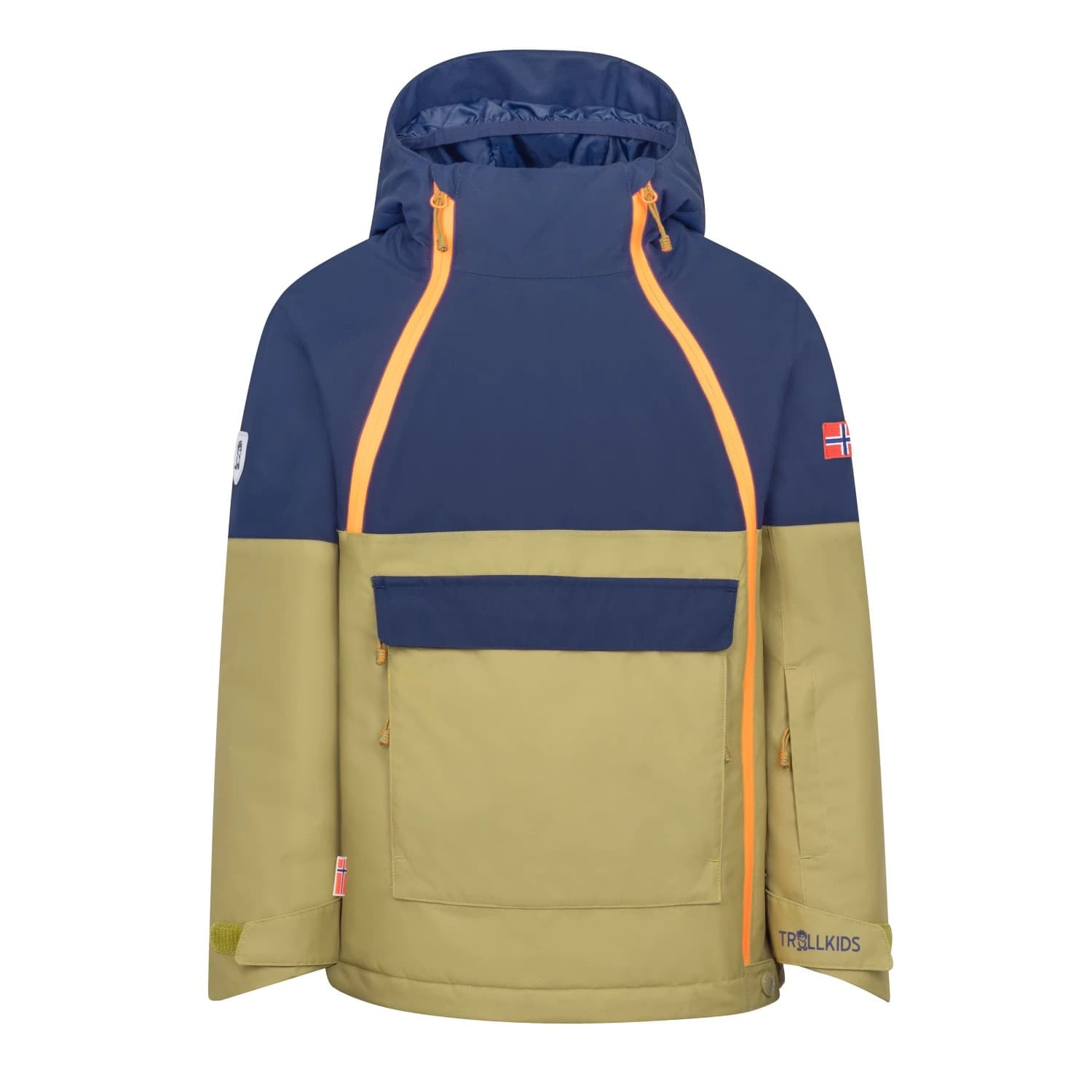 Детско ски яке Trollkids Kid's Eikedalen Jacket Ski jacket - Spruce Green / Navy
