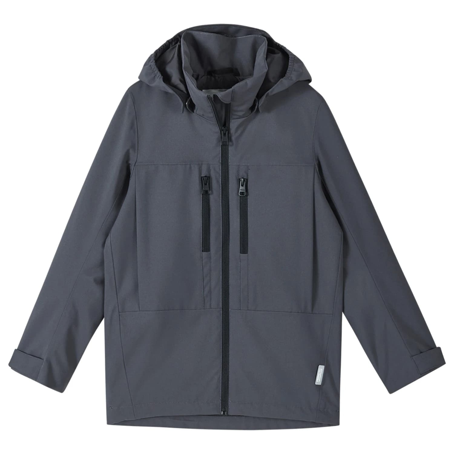 Детско водоустойчиво яке Reima Kid's Saarela Waterproof jacket - Soft Black