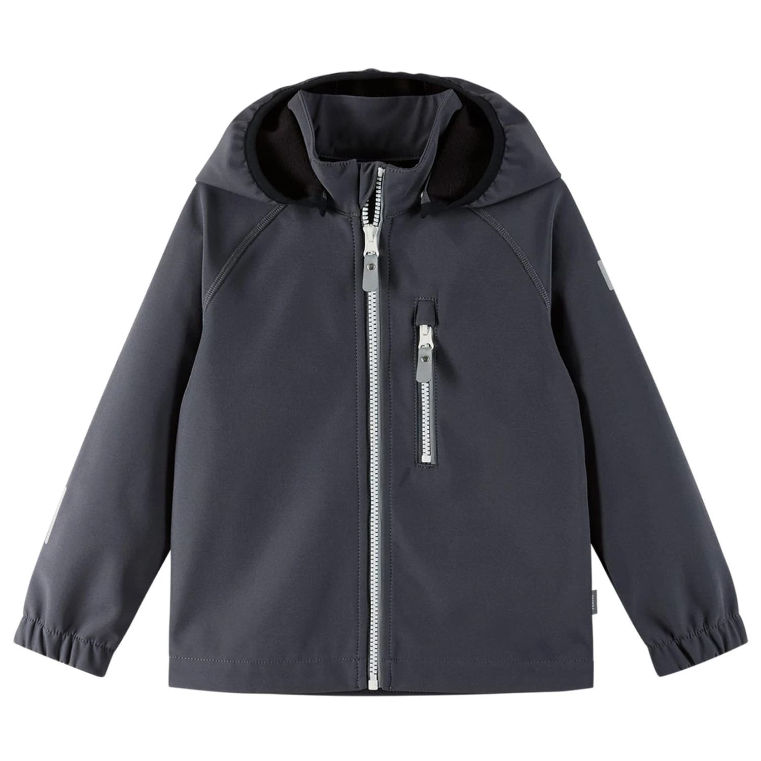 Детско софтшел яке Reima Kid's Vantti Softshell jacket - Soft Black