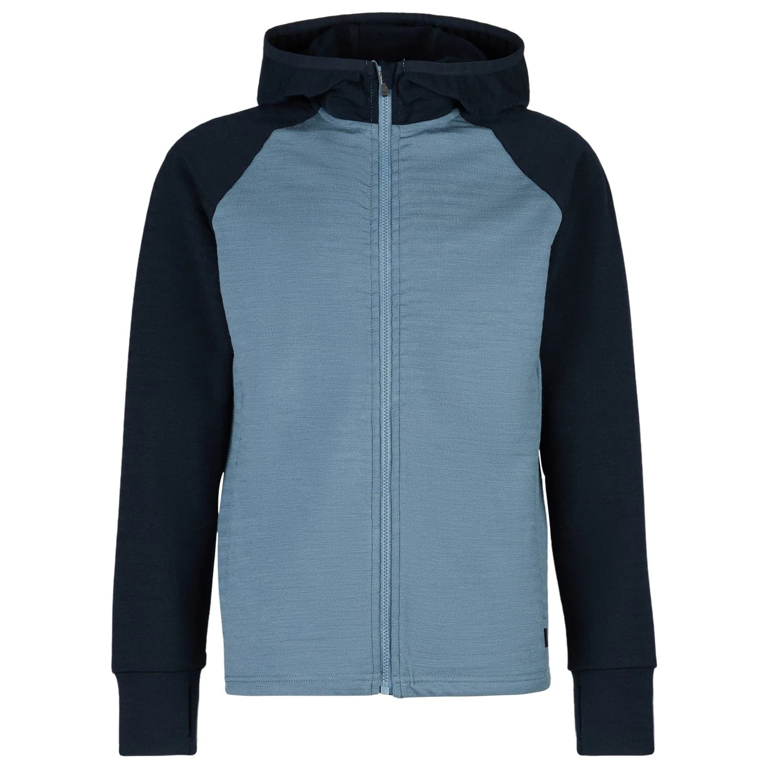 Детско вълнено яке Stoic Kid's MerinoFleece260 FlenSt. Jacket with Hood Merino jacket - Dark Navy / Ocean Blue