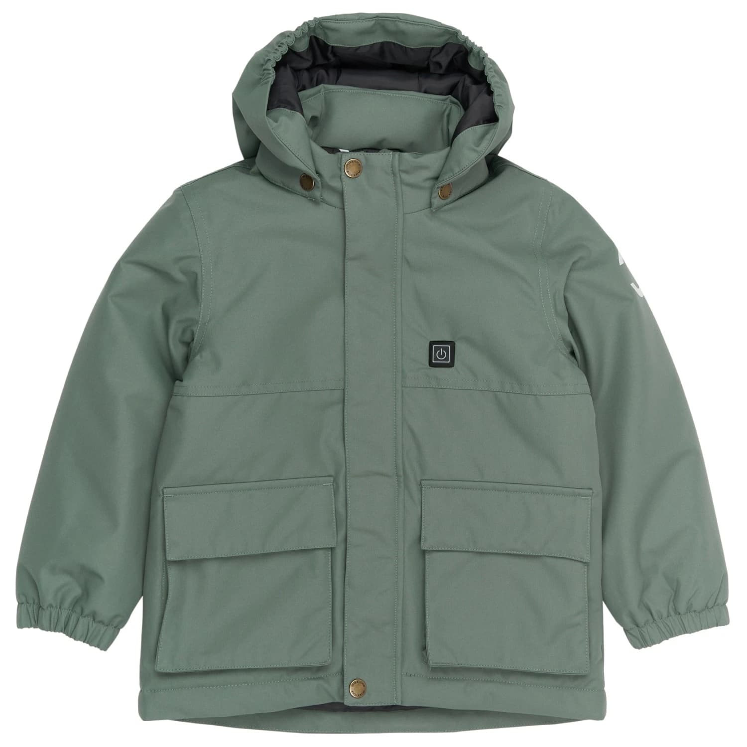 Детско зимно яке Mikk-line Kid's Heating Jacket Parka Winter jacket - Balsam Green