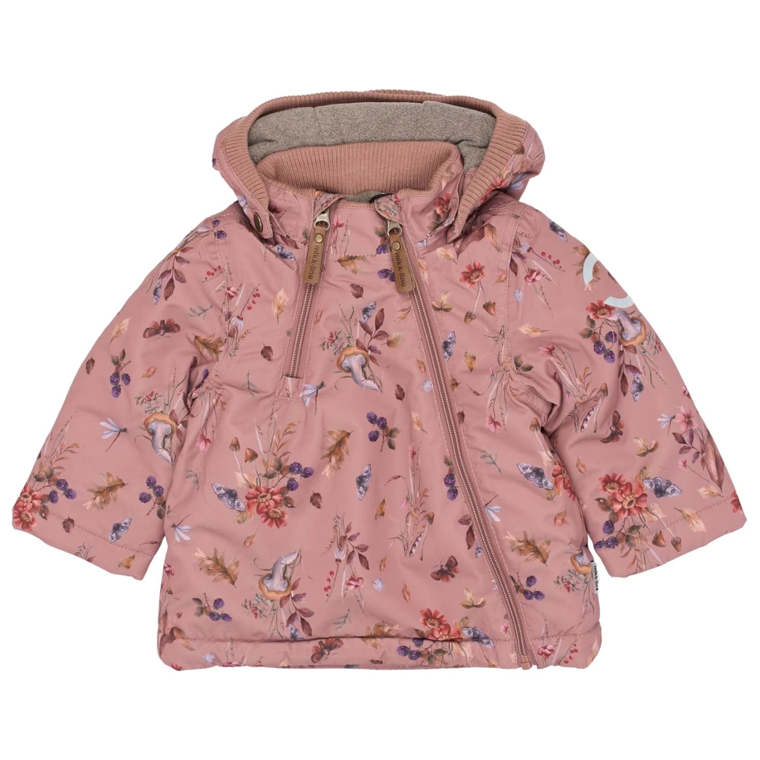 Зимно яке Mikk-Line Polyester Baby Jacket AOP Winter jacket - Burlwood