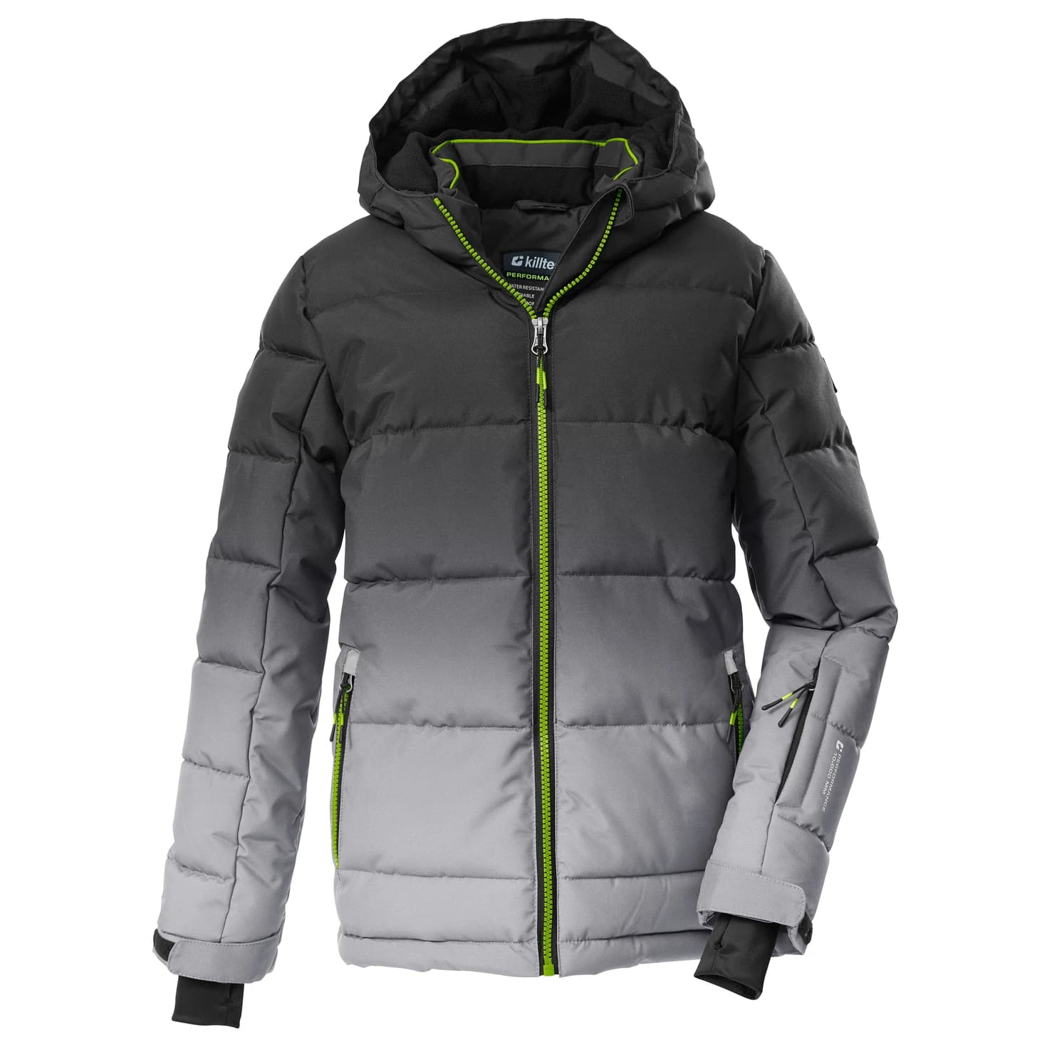 Ски яке killtec Boy's KSW 382 Ski Qltd Jacket Ski jacket - Kräftiges Grau