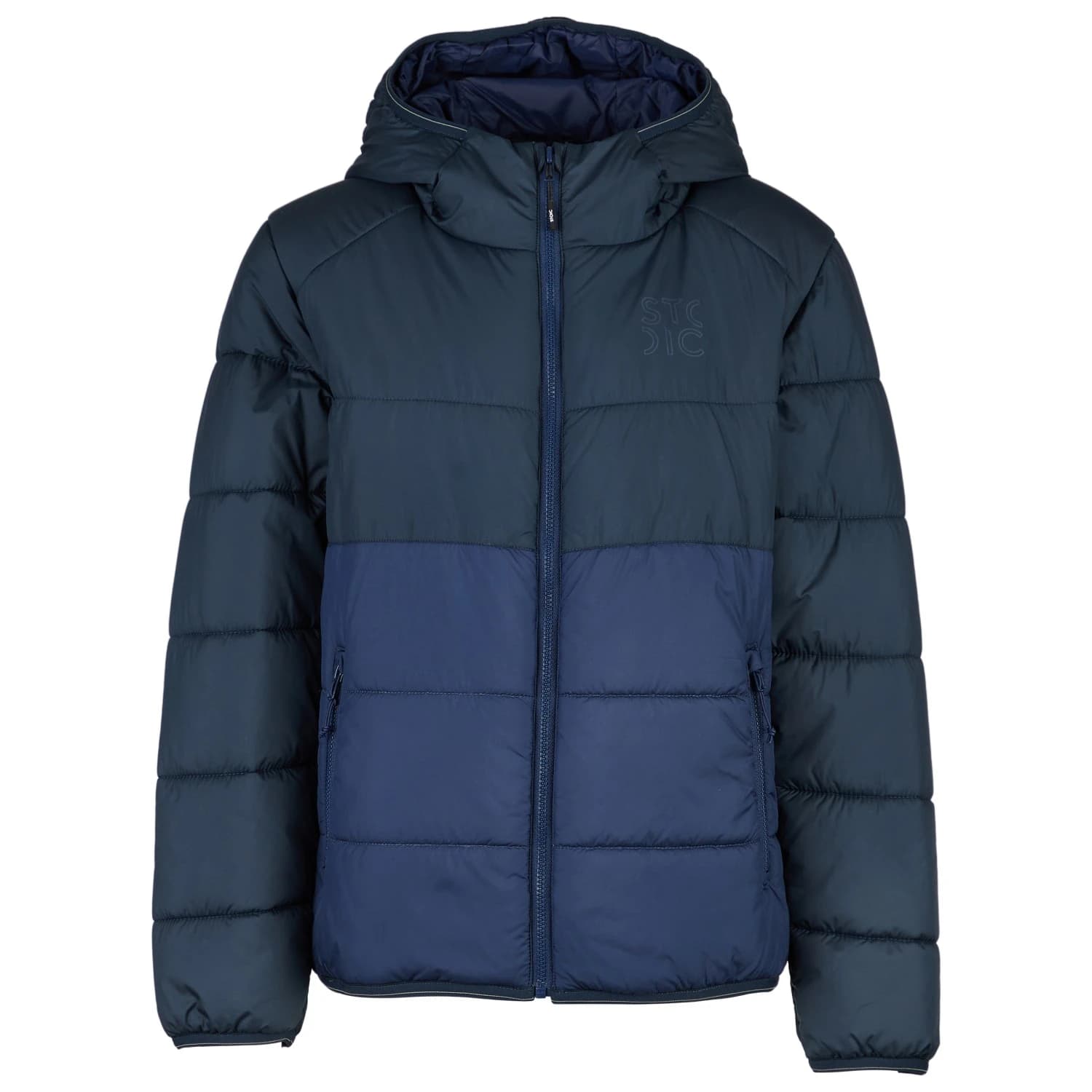 Детско синтетично яке Stoic Kid's MountainWool200 Strobo Hoody Synthetic jacket - Dark Navy / Navy Blue