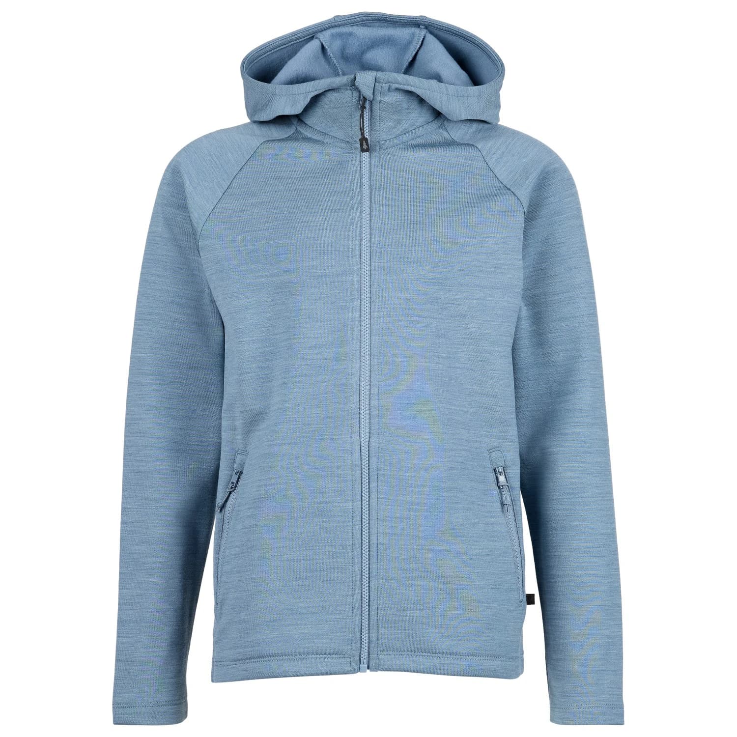 Детско вълнено яке Heber Peak Kid's Merino210 EvergreenHe. Zip Hoody Zip-up hoodie - Smoke Navy Melange
