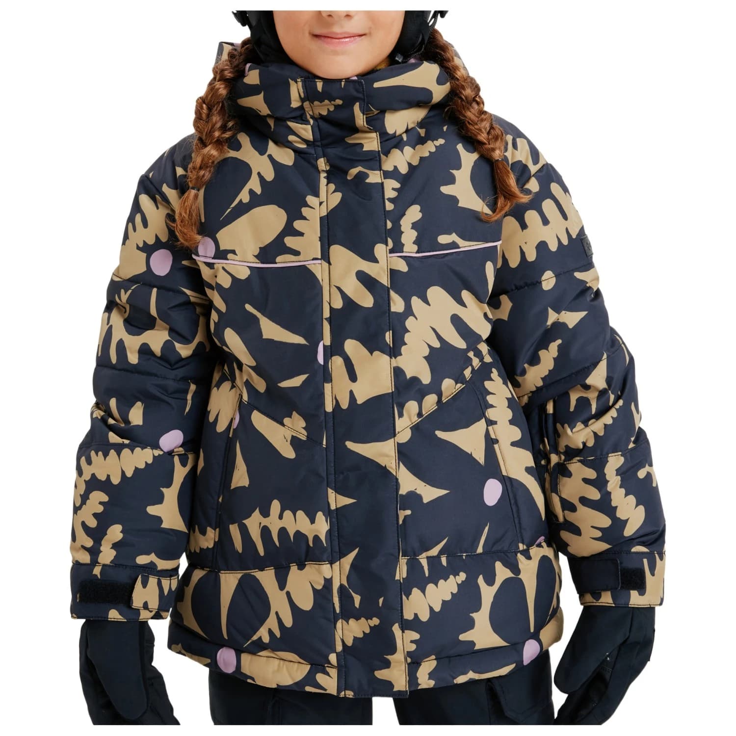 Детско ски яке Roxy Kid's Askamoon Ski jacket - Fennel Seed Big Flower Rg