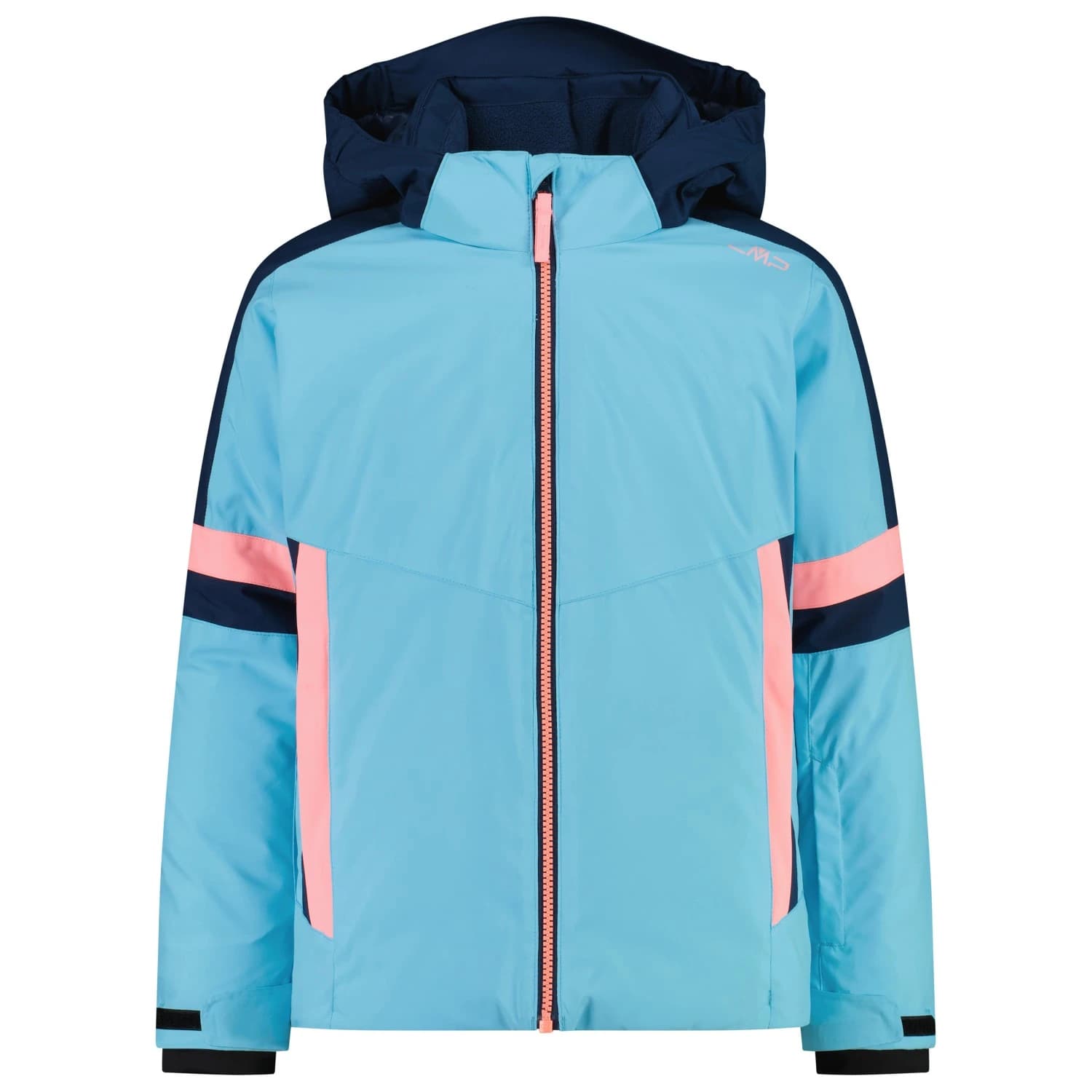 Ски яке Cmp Girl's Jacket Snaps Hood Ski jacket - Topazio