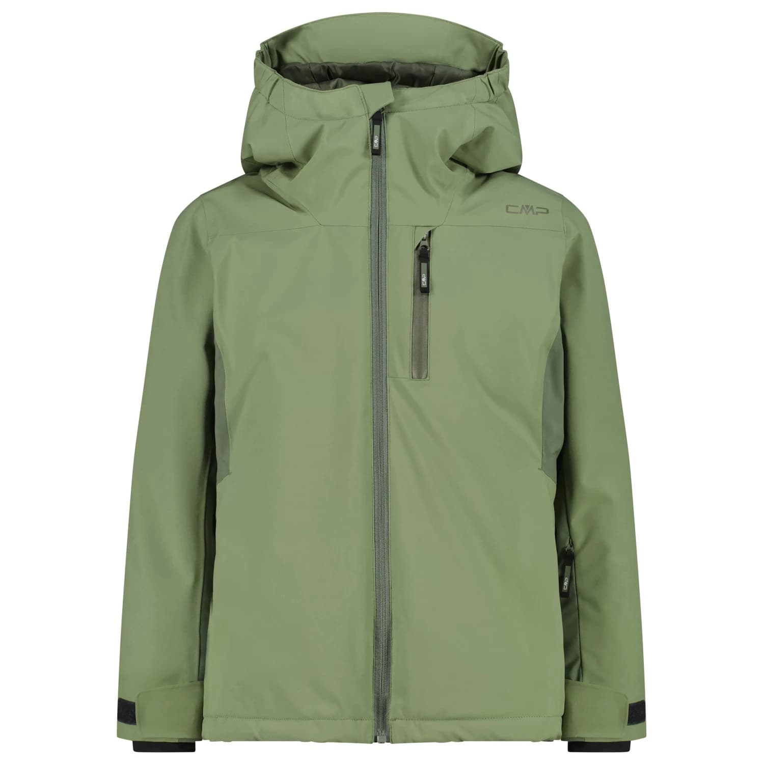 Ски яке CMP Girl's Jacket with Fix Hood Ski jacket - Green Tea