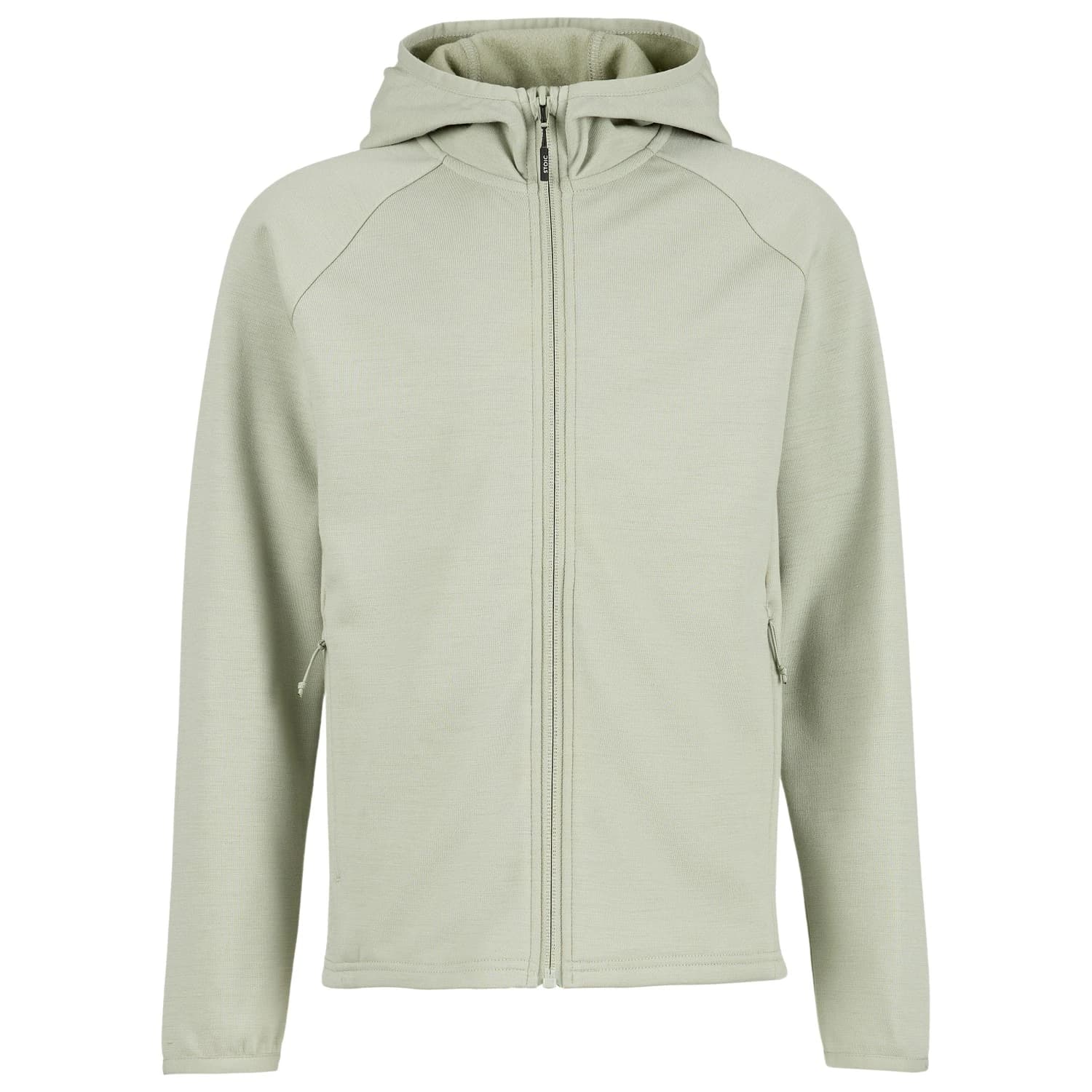 Детско вълнено яке Stoic Kid's MerinoFleece270 KuolpaLightSt. Zip Hoody Merino hoodie - Light Agave Green