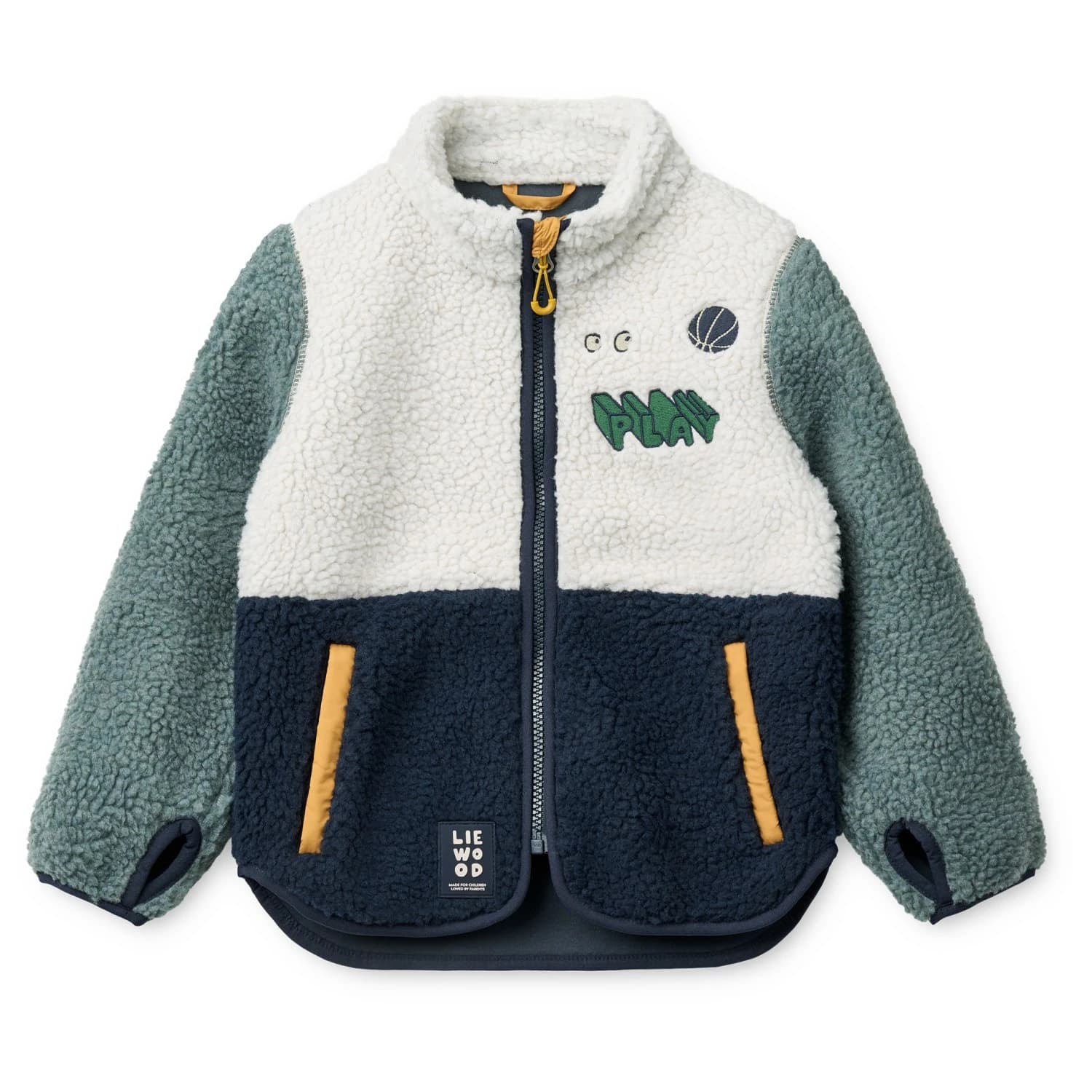 Детско поларено яке LIEWOOD Kid's Nolan Pile Jacket Fleece jacket - Play Mix