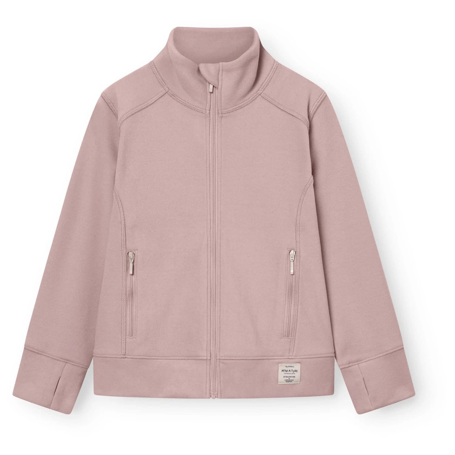 Детско поларено яке Mini A Ture Kid's Matberkan Zip Jacket Fleece jacket - Cloudy Rose
