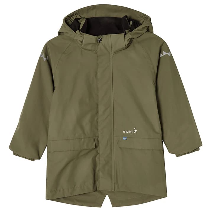 Детско яке парка Isbjörn Kid's Cyclone Hardshell Parka Waterproof jacket - Moss