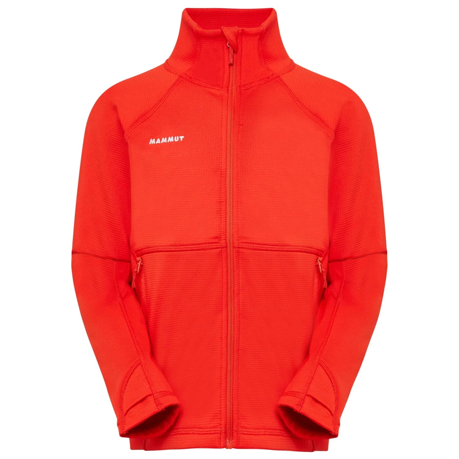 Детско поларено яке Mammut Kid's Taiss ML Jacket Fleece jacket - Mammut Red