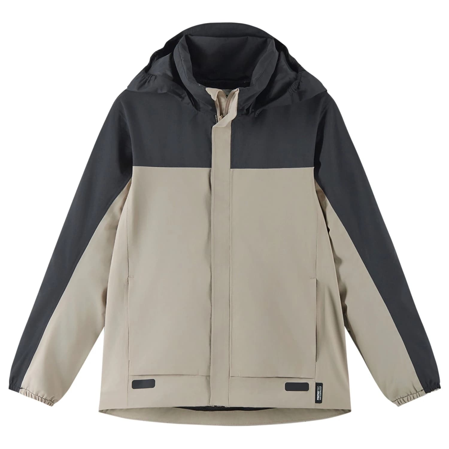 Детско водоустойчиво яке Reima Kid's Salmi Waterproof jacket - Earthy Beige