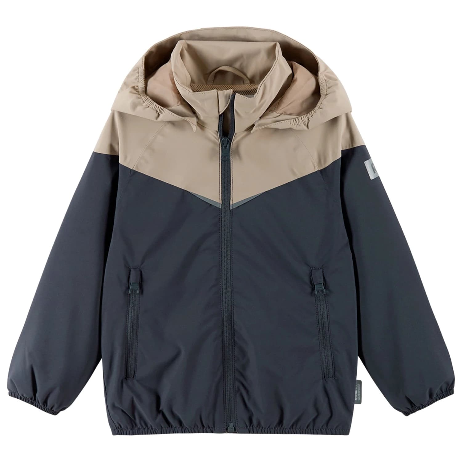 Детско водоустойчиво яке Reima Kid's Tuuliaho Waterproof jacket - Soft Black