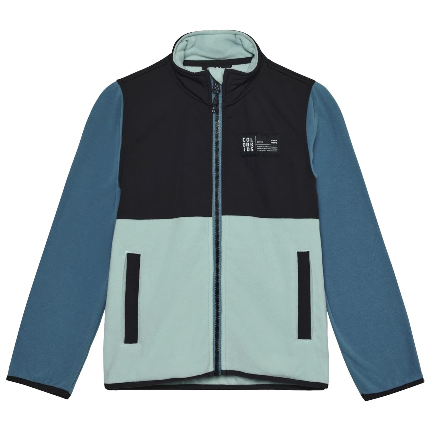 Детско поларено яке Color Kids Kid's Fleece Jacket - Ether